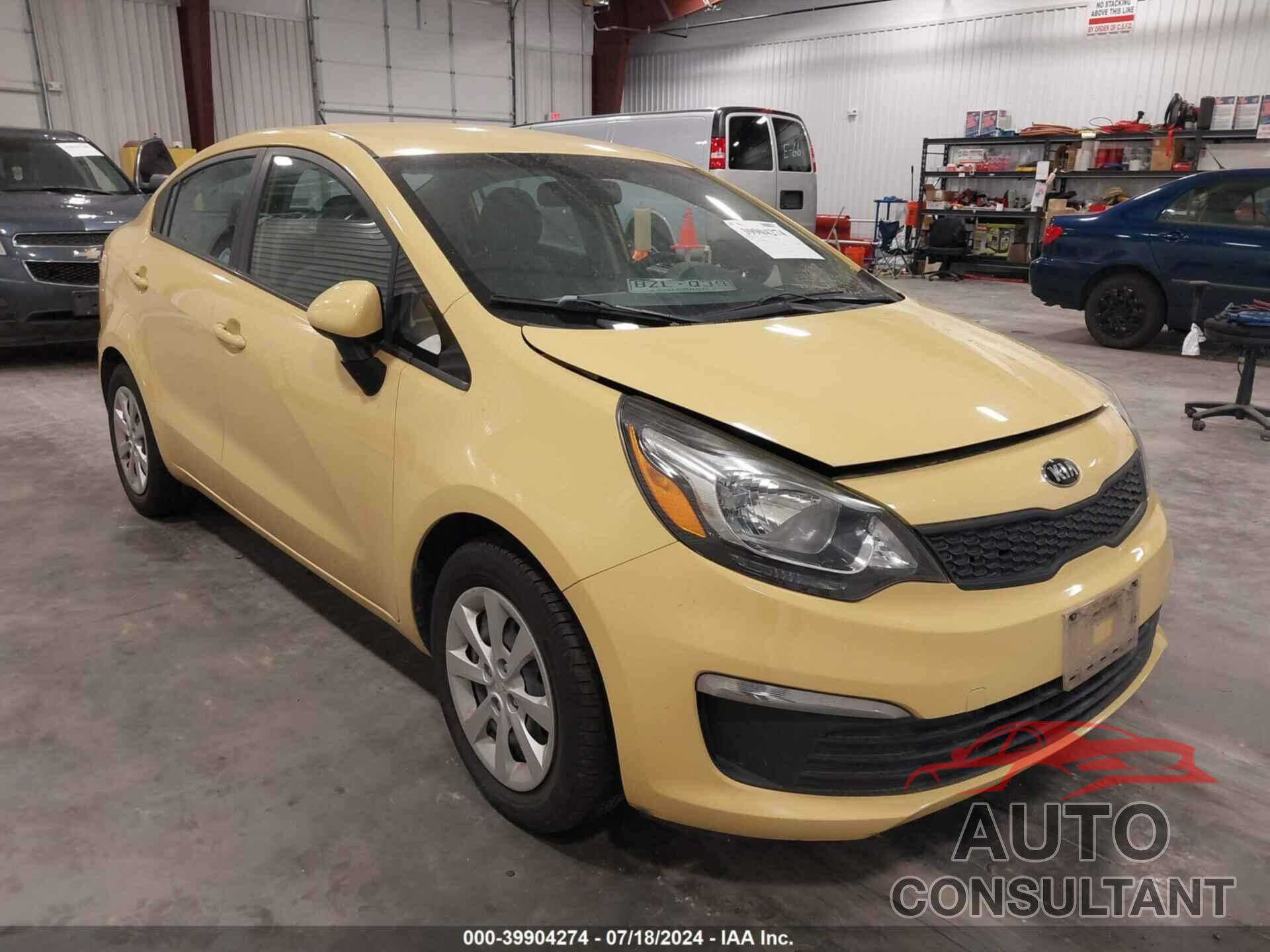 KIA RIO 2016 - KNADM4A35G6584034