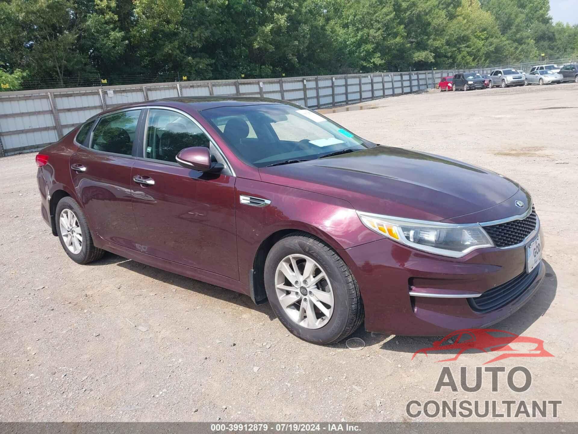 KIA OPTIMA 2016 - 5XXGT4L38GG028365