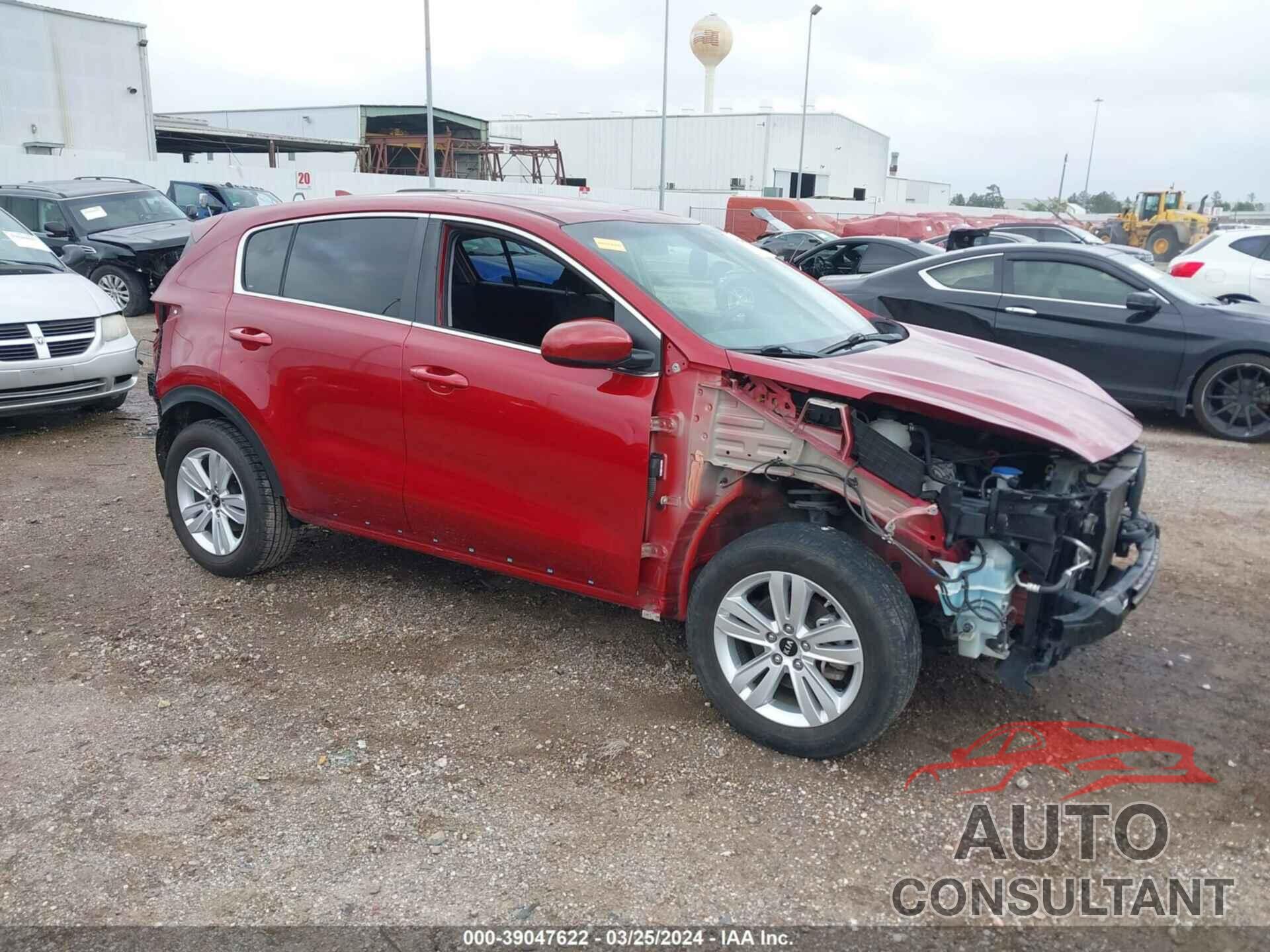 KIA SPORTAGE 2018 - KNDPM3AC2J7468012