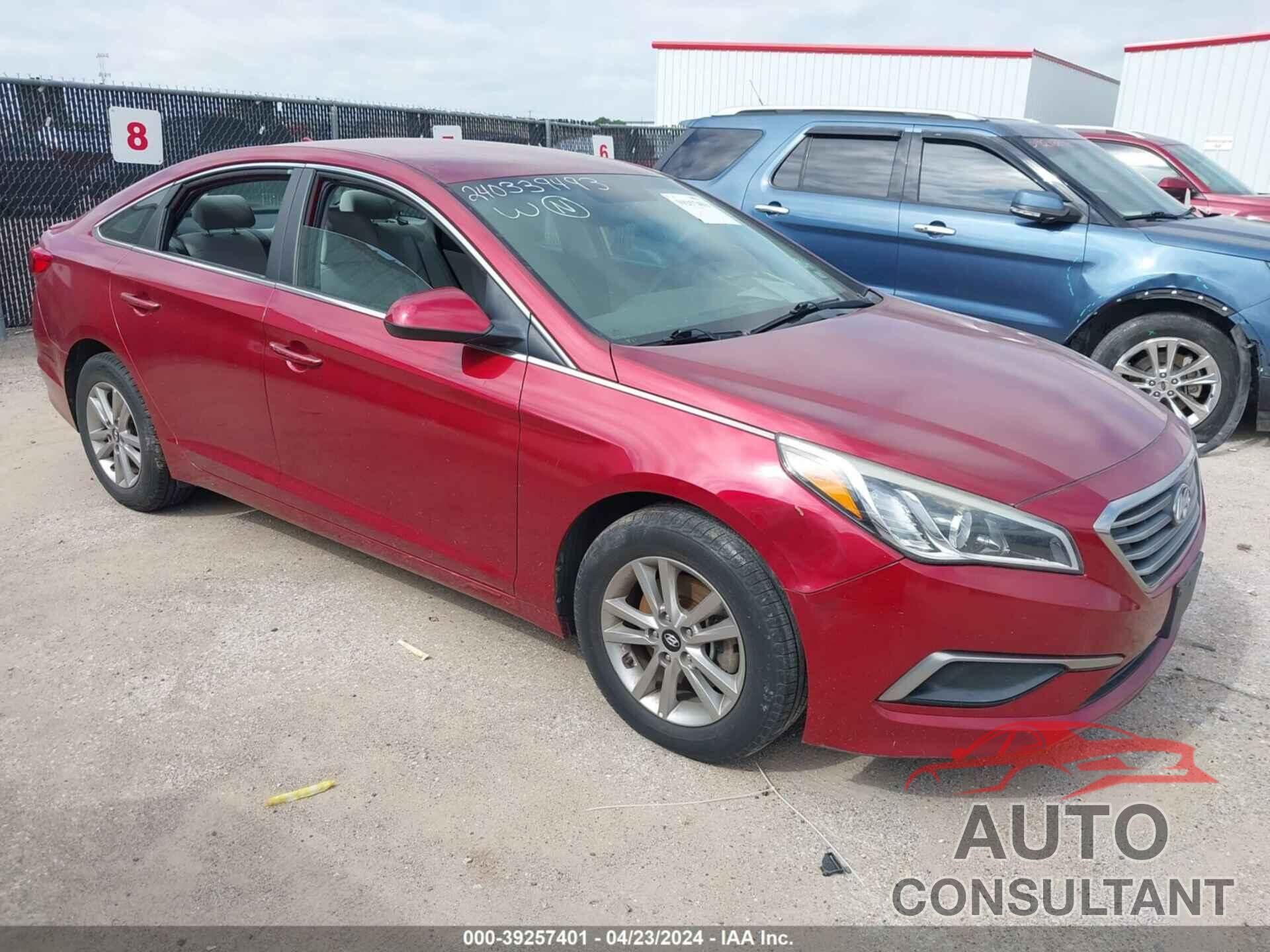 HYUNDAI SONATA 2016 - 5NPE24AF8GH357045