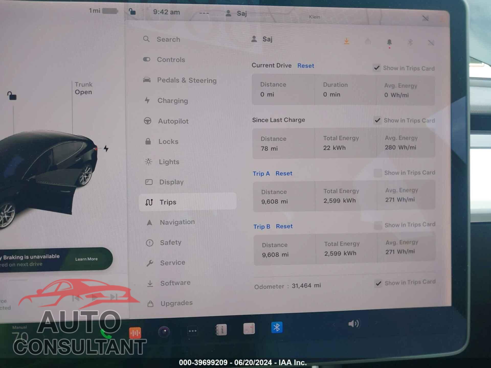 TESLA MODEL 3 2018 - 5YJ3E1EB4JF099309