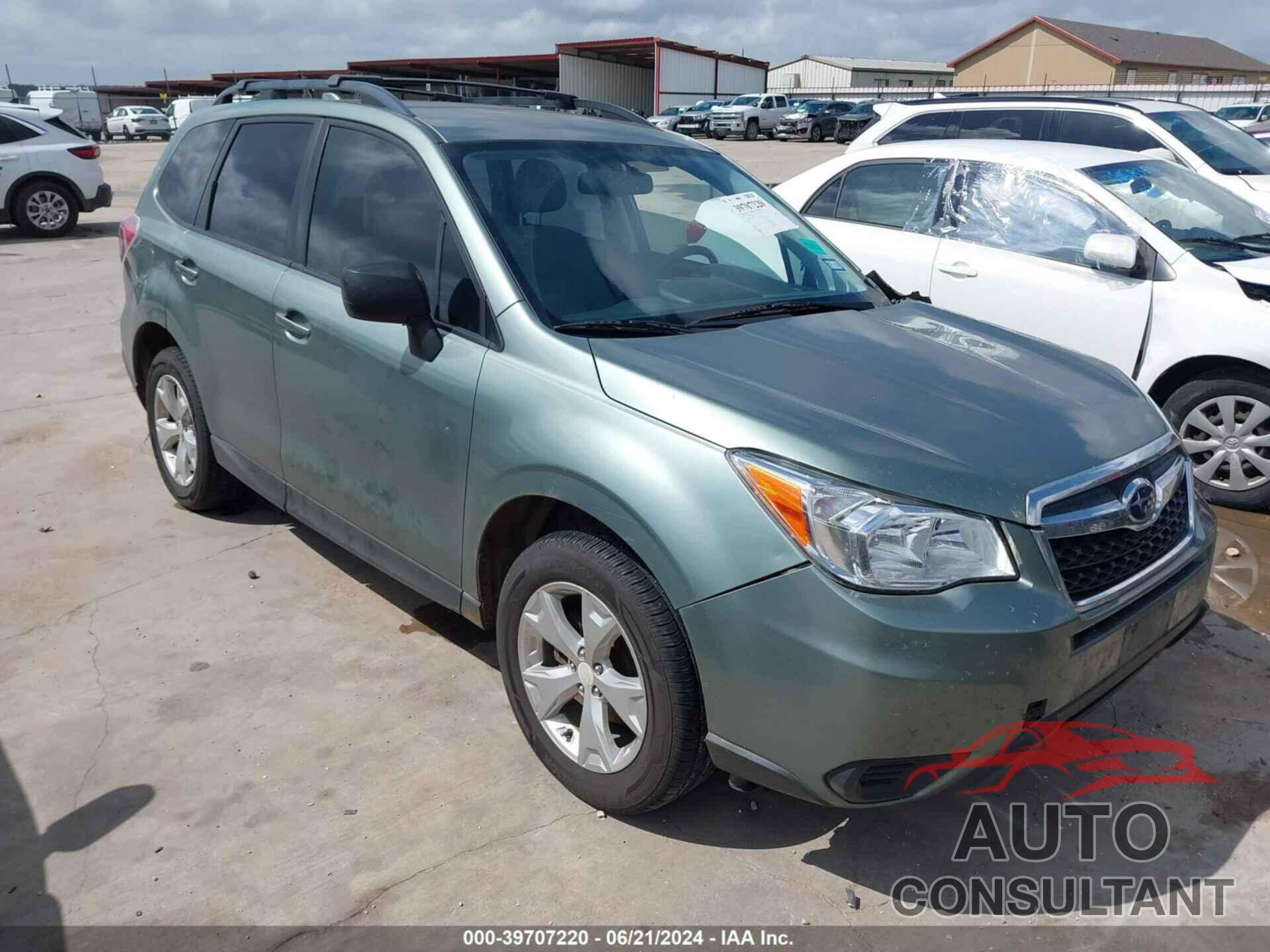 SUBARU FORESTER 2016 - JF2SJABCXGH485537