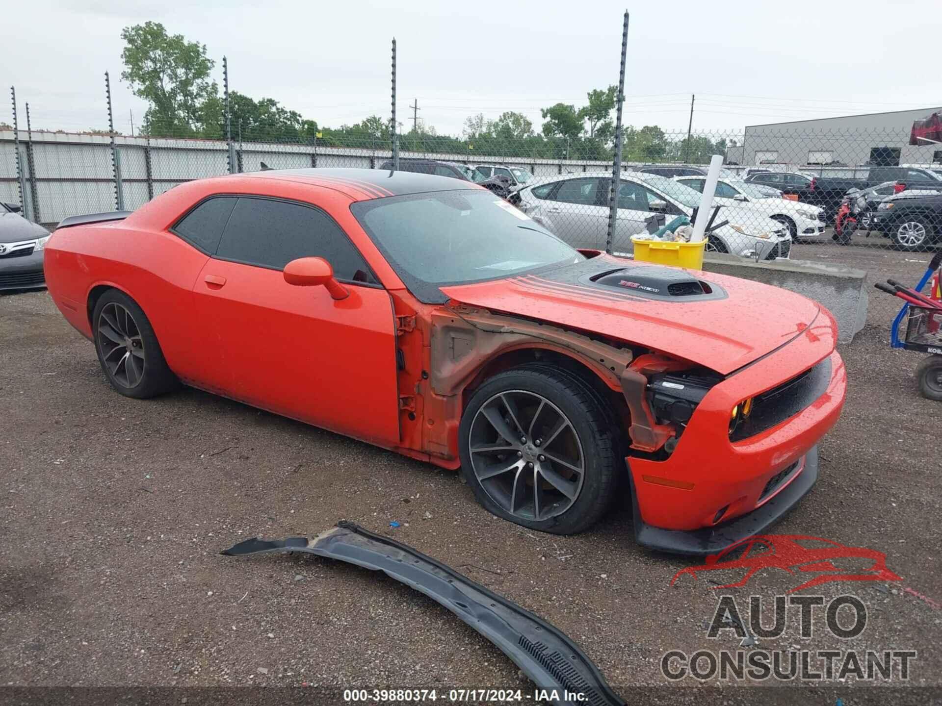 DODGE CHALLENGER 2016 - 2C3CDZFJ2GH283212