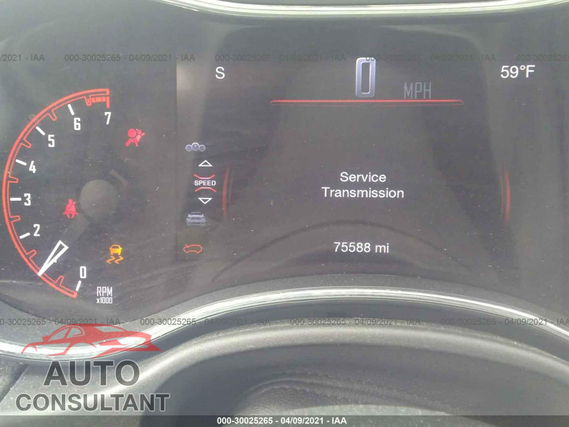 DODGE DURANGO 2017 - 1C4RDJAG7HC691048