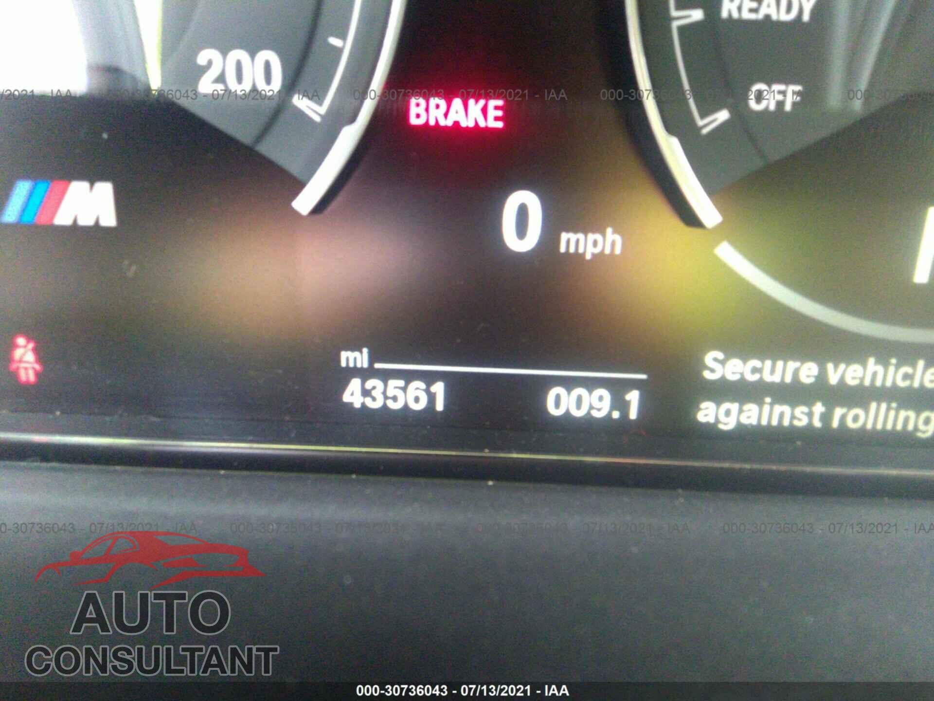 BMW M3 2017 - WBS8M9C52H5G42328