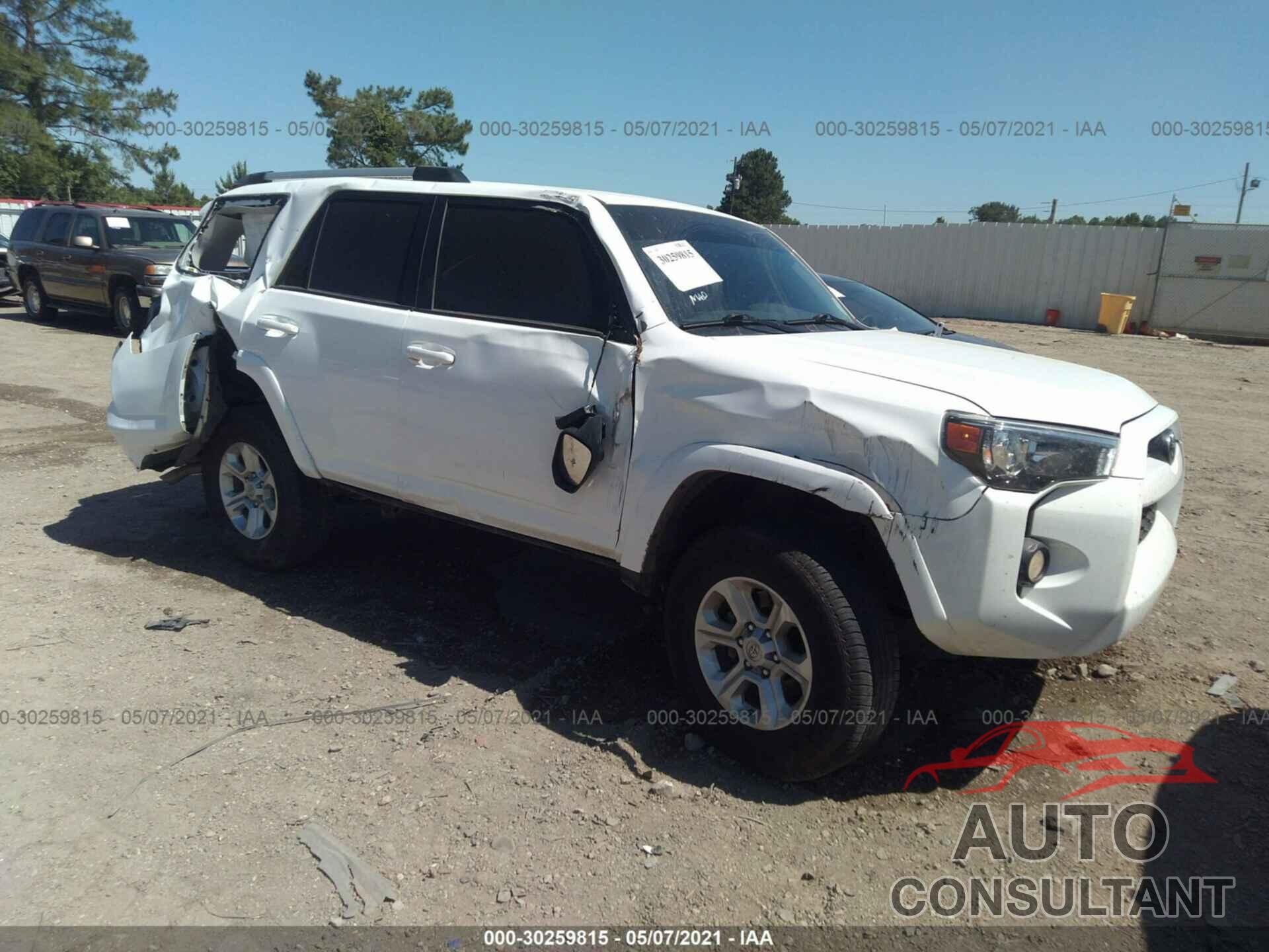 TOYOTA 4RUNNER 2019 - JTEZU5JR5K5211606