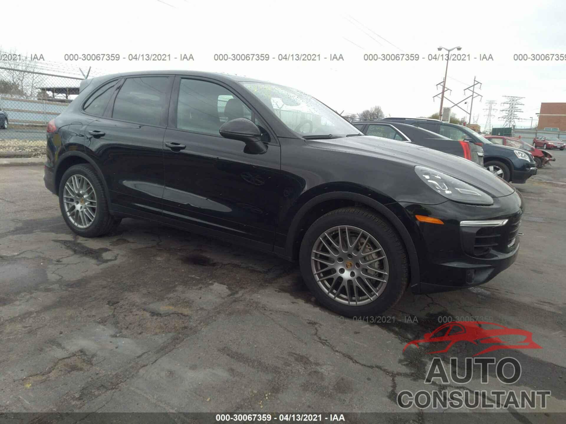 PORSCHE CAYENNE 2017 - WP1AB2A29HLA53587