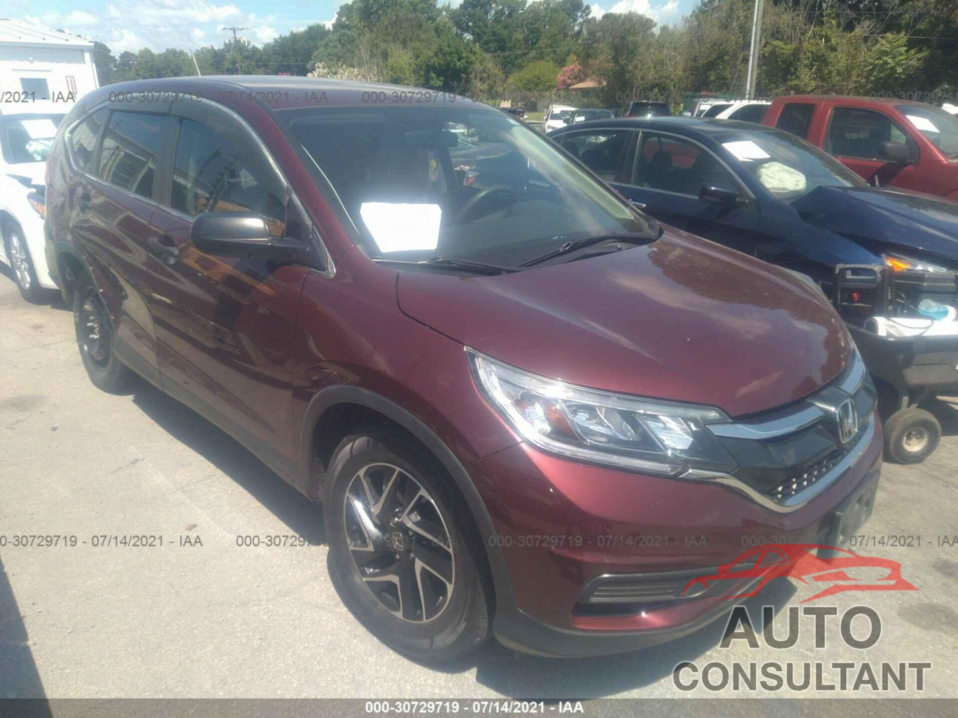 HONDA CR-V 2016 - 5J6RM4H44GL080593