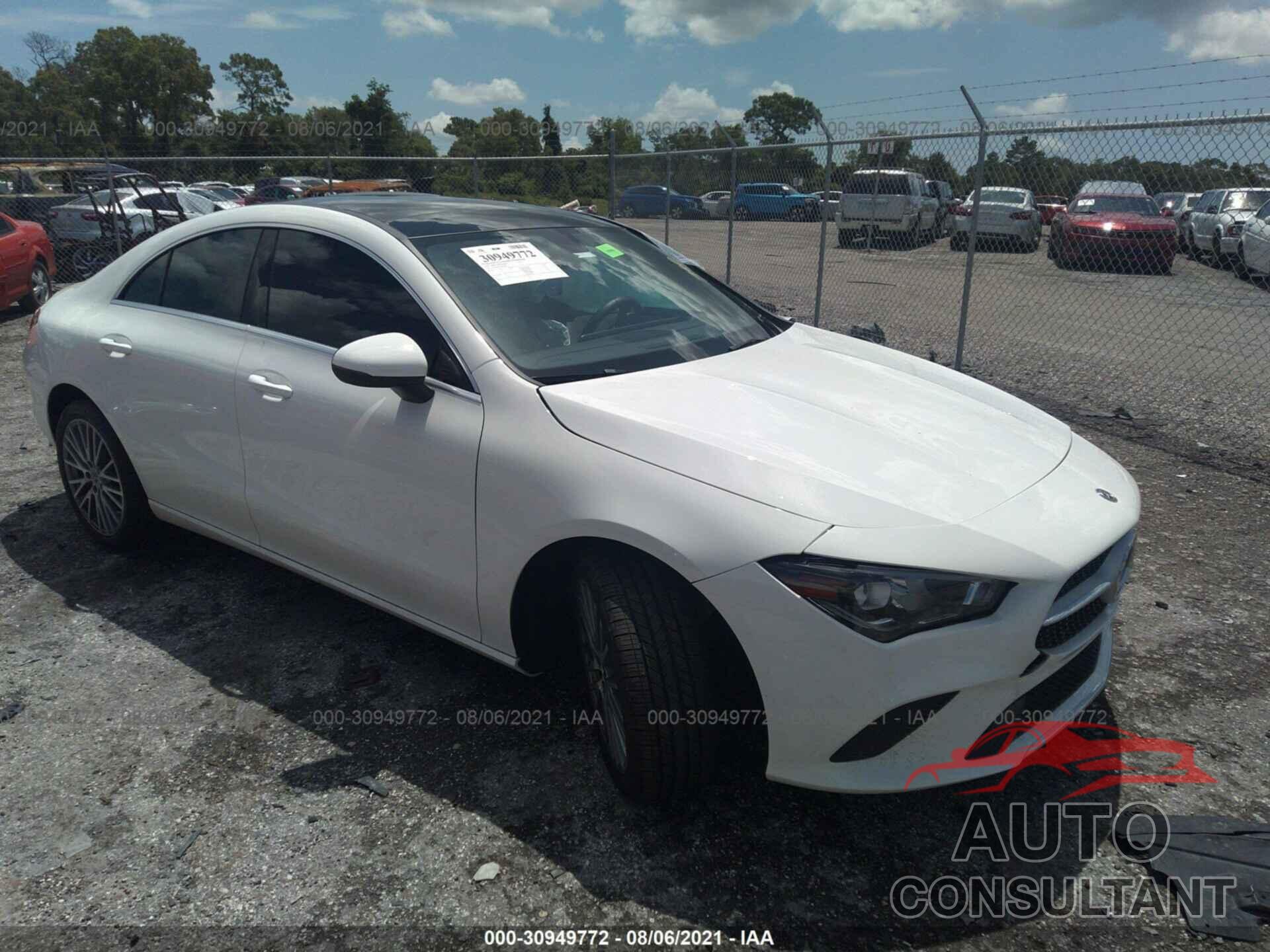 MERCEDES-BENZ CLA 2020 - W1K5J4GB5LN107284