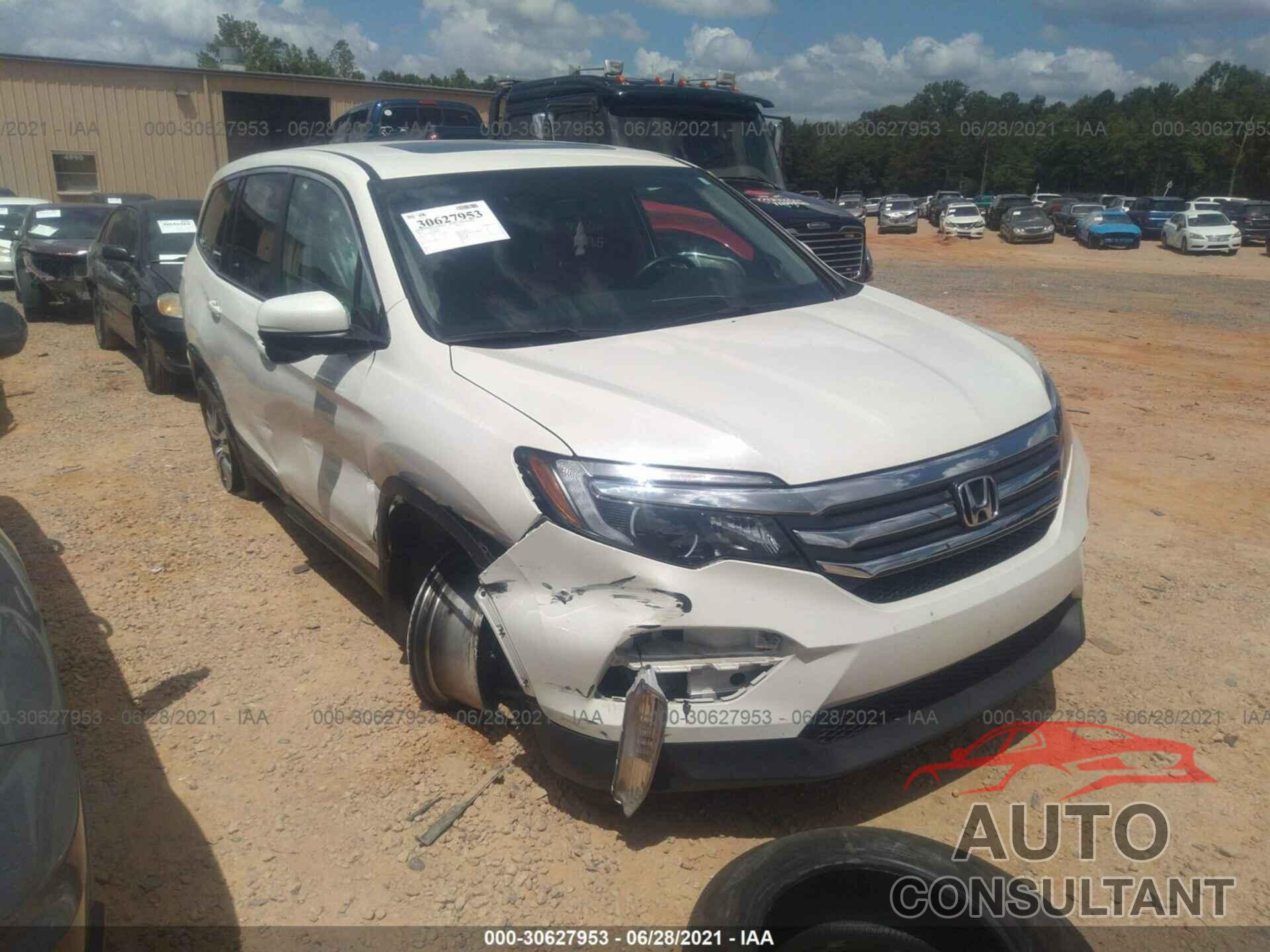 HONDA PILOT 2018 - 5FNYF6H51JB059629