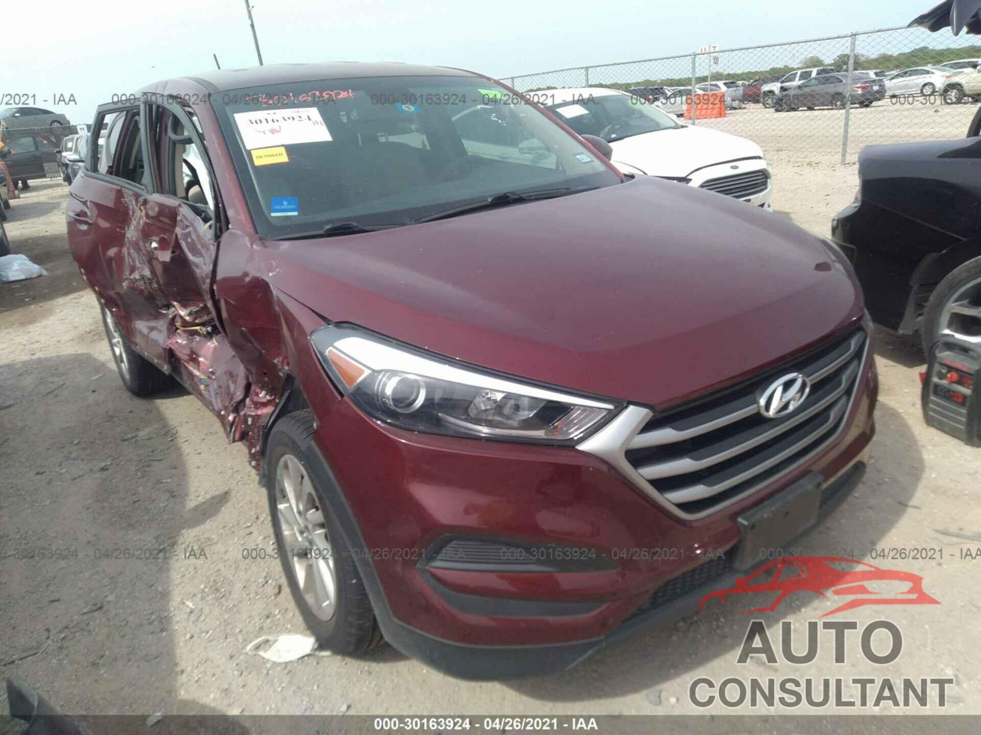 HYUNDAI TUCSON 2017 - KM8J23A44HU266204