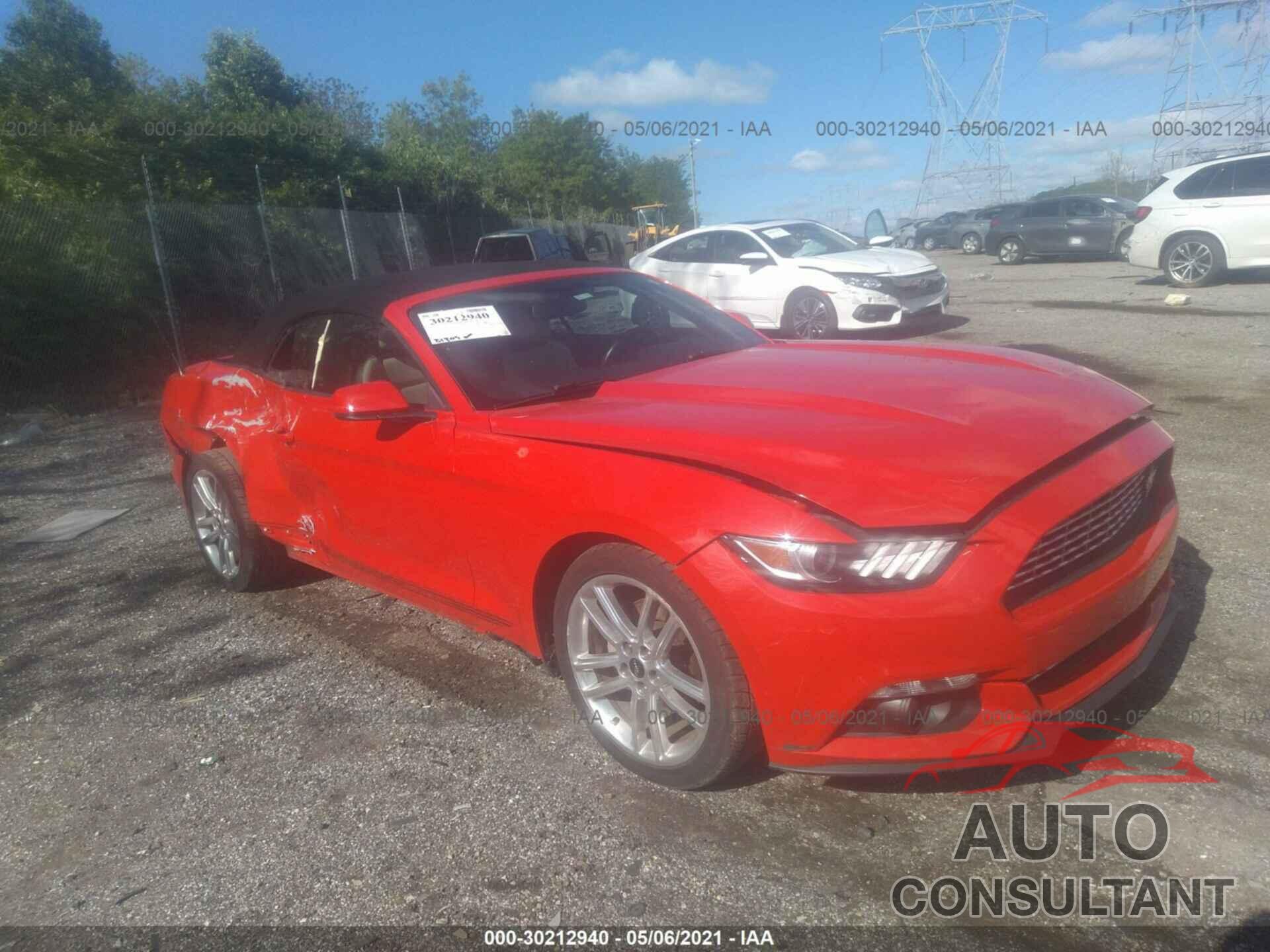 FORD MUSTANG 2017 - 1FATP8UH7H5321903