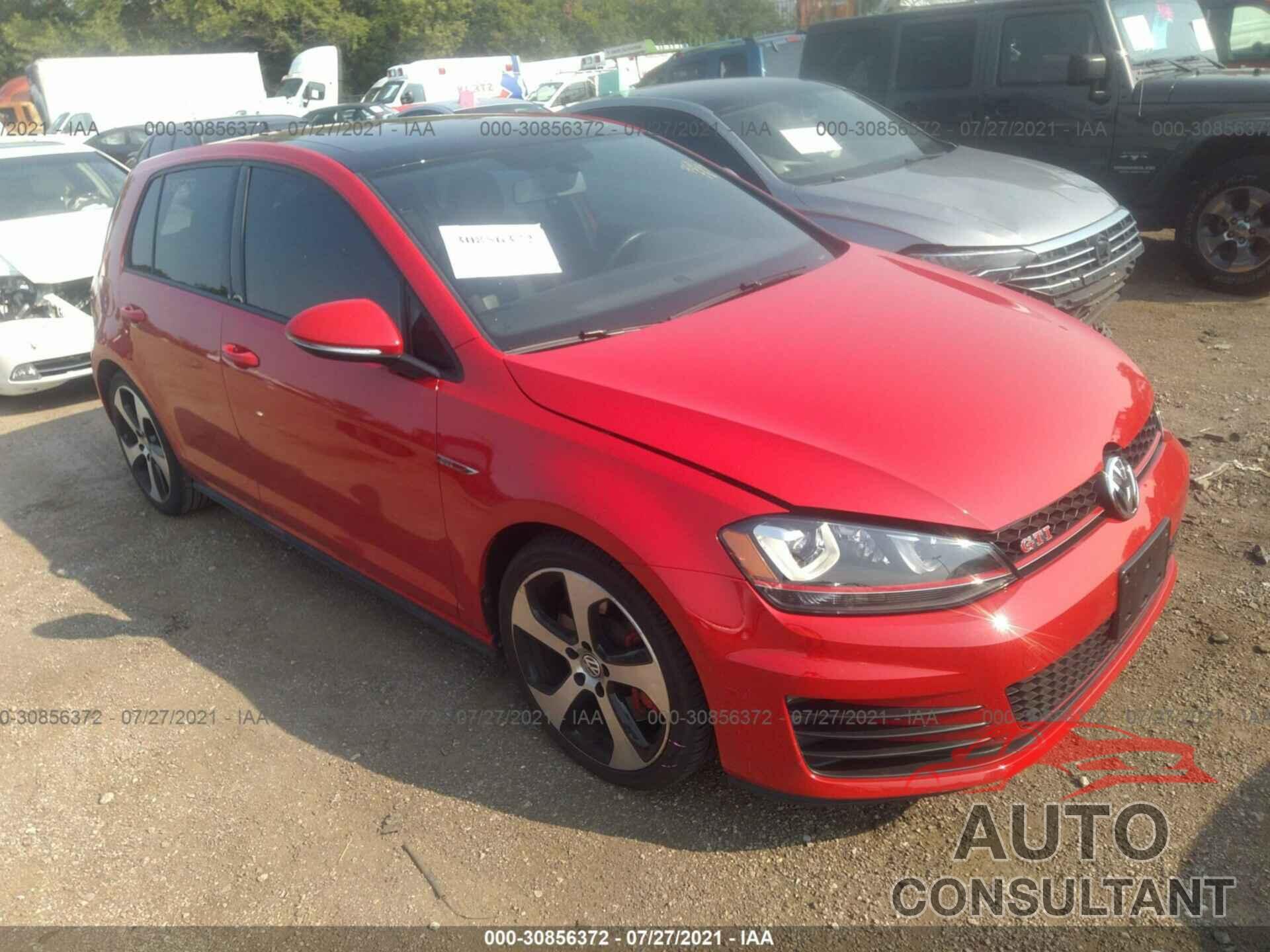 VOLKSWAGEN GOLF GTI 2017 - 3VW447AUXHM060955