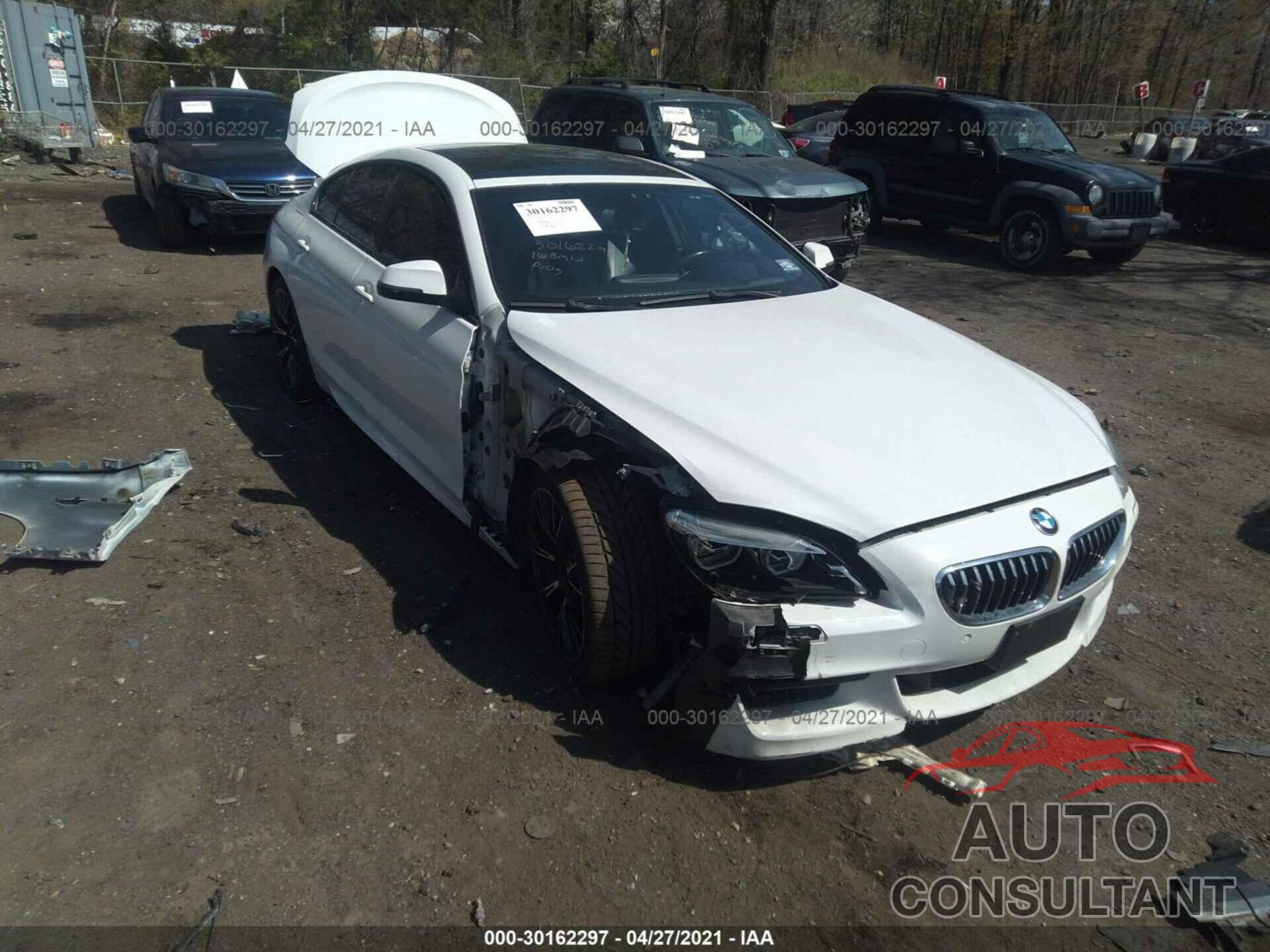 BMW 6 SERIES 2016 - WBA6D2C53GGT65529