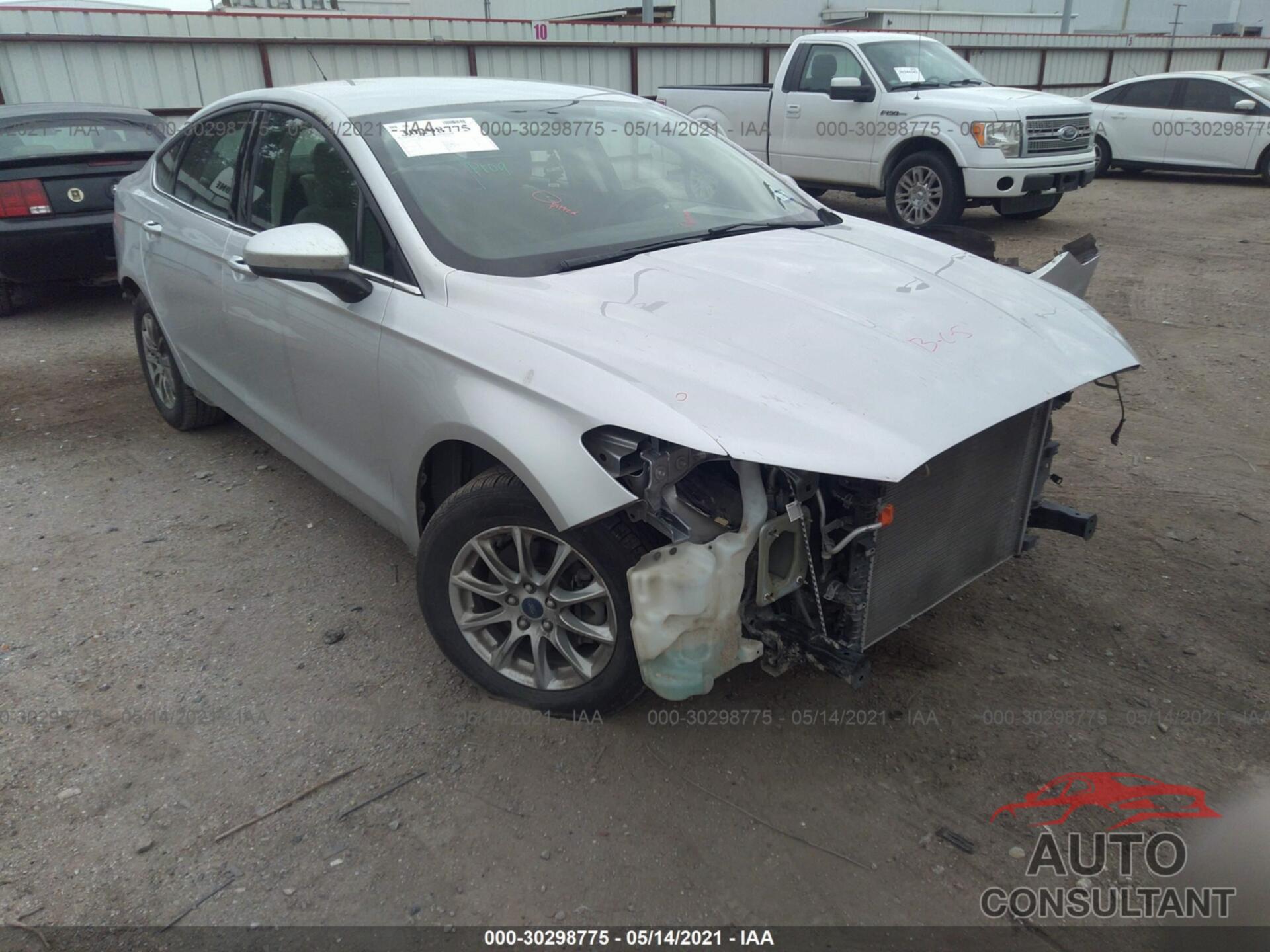 FORD FUSION 2017 - 3FA6P0G7XHR274140