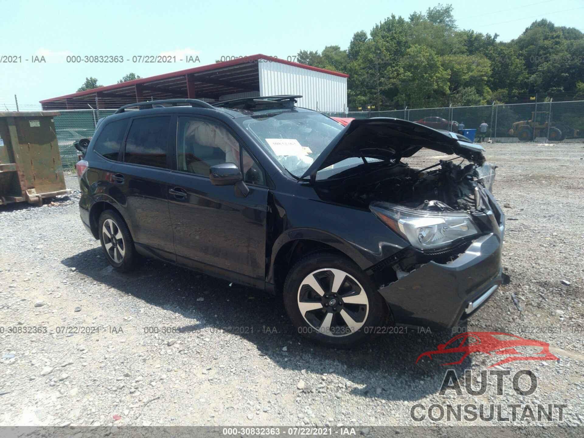 SUBARU FORESTER 2018 - JF2SJAGC3JH471317
