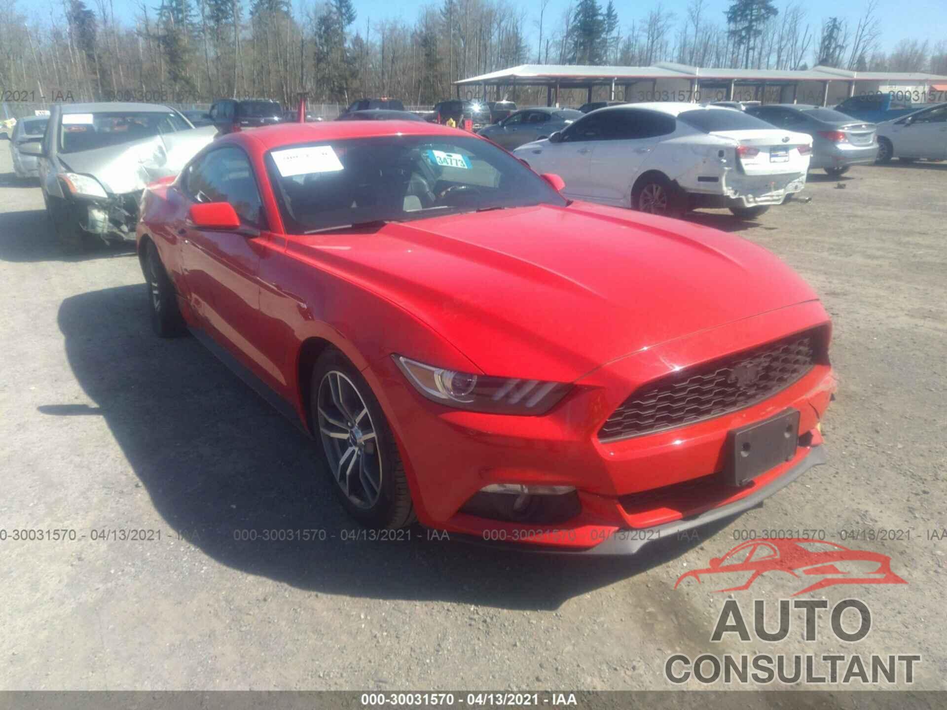 FORD MUSTANG 2016 - 1FA6P8TH3G5203036