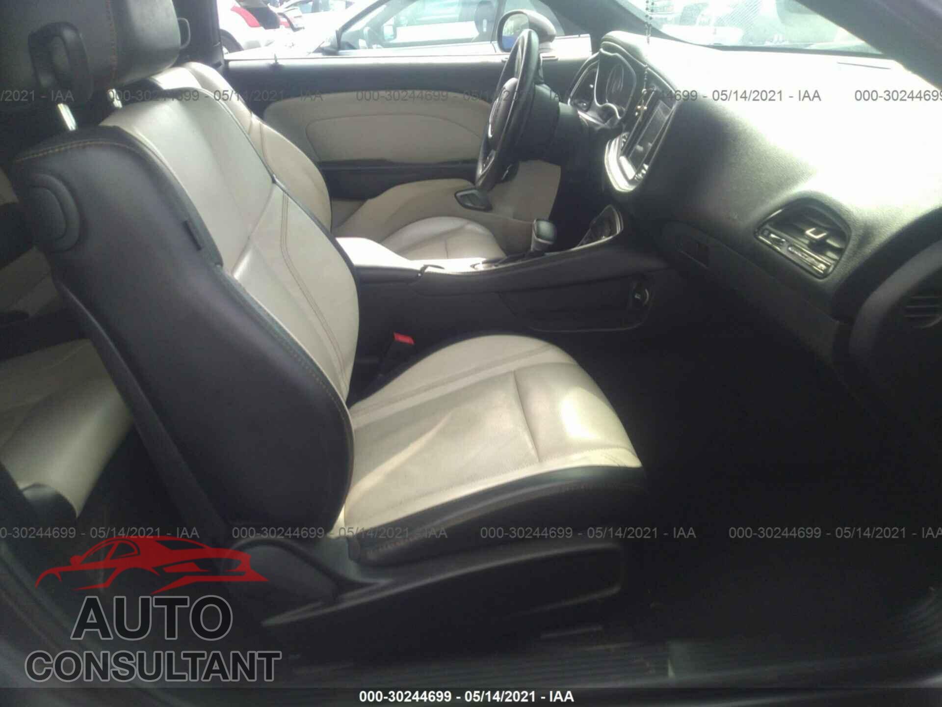 DODGE CHALLENGER 2016 - 2C3CDZAG3GH209969