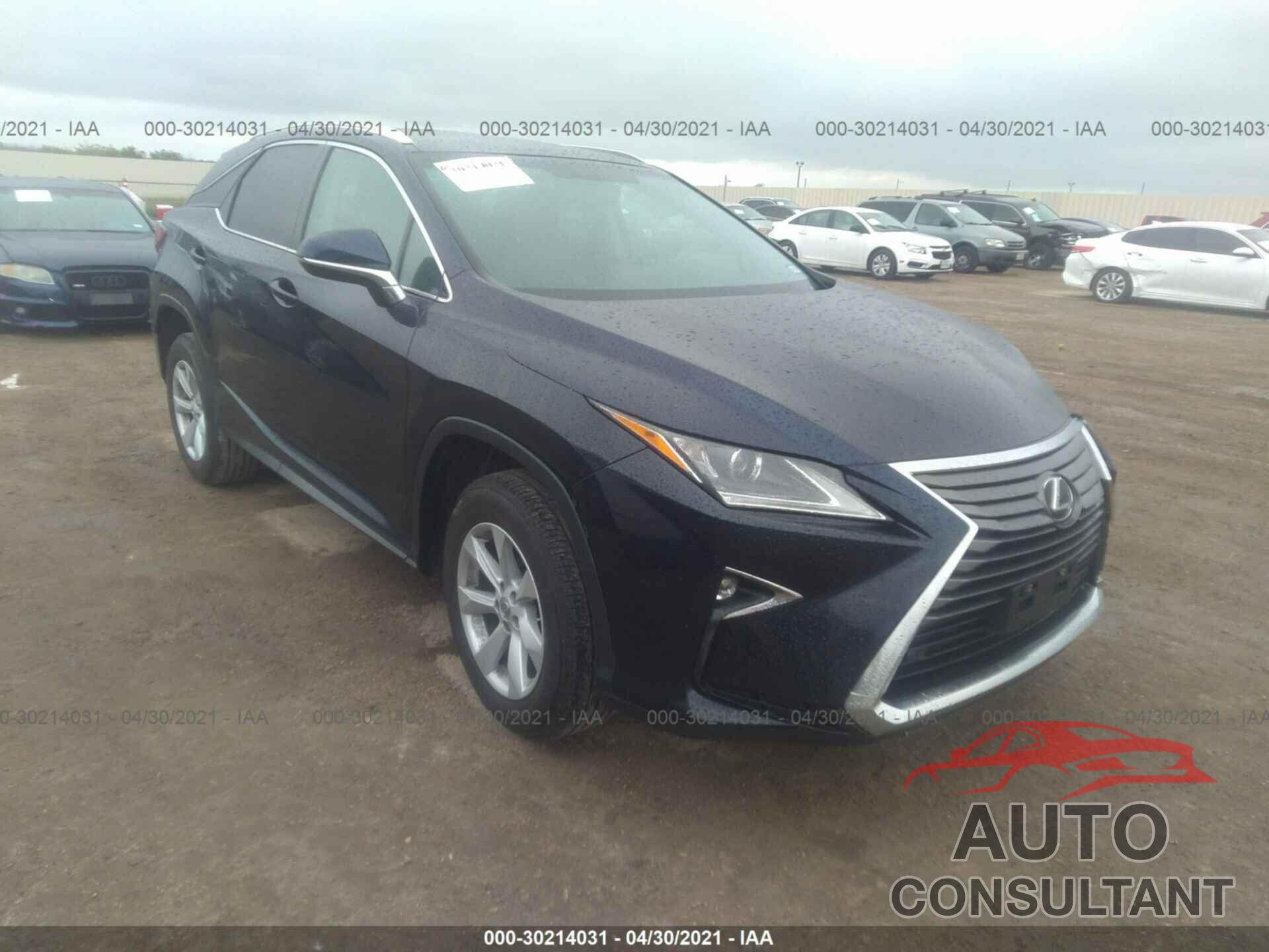 LEXUS RX 350 2016 - 2T2ZZMCAXGC033009