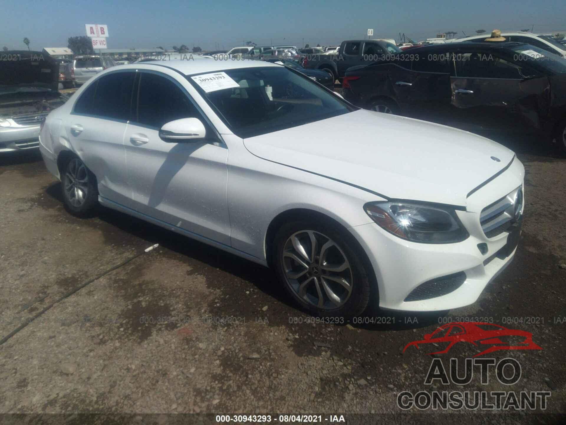MERCEDES-BENZ C-CLASS 2017 - 55SWF4JB7HU220229