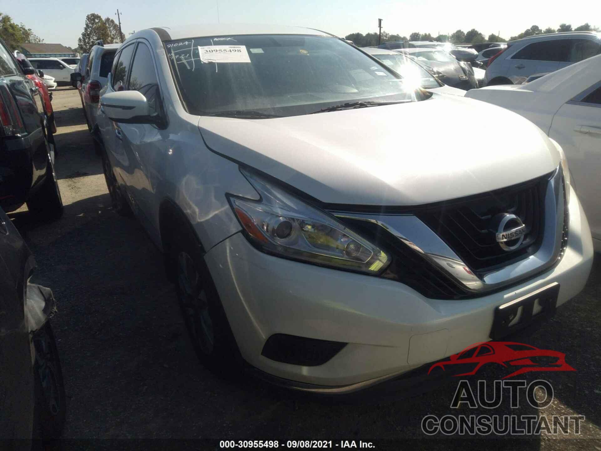 NISSAN MURANO 2016 - 5N1AZ2MG0GN157419