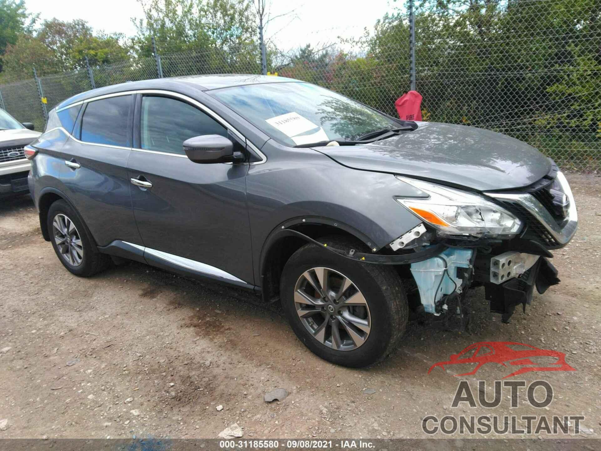 NISSAN MURANO 2017 - 5N1AZ2MH8HN195815