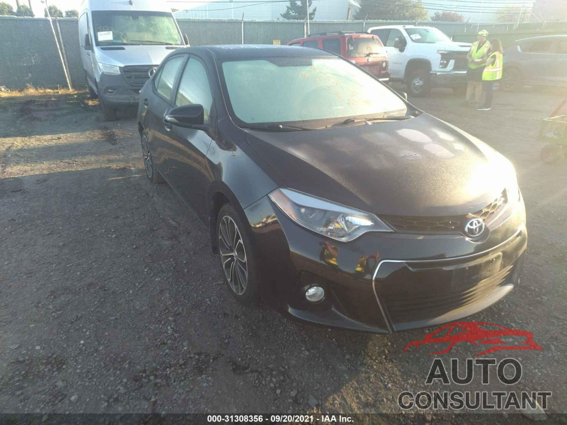TOYOTA COROLLA 2016 - 2T1BURHE3GC662480