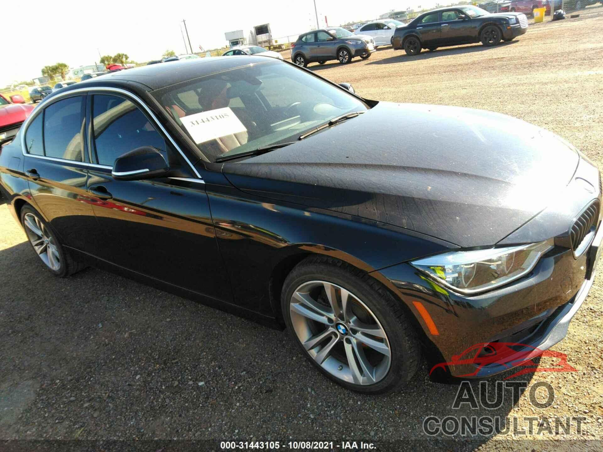BMW 3 SERIES 2017 - WBA8B9C50HK676549