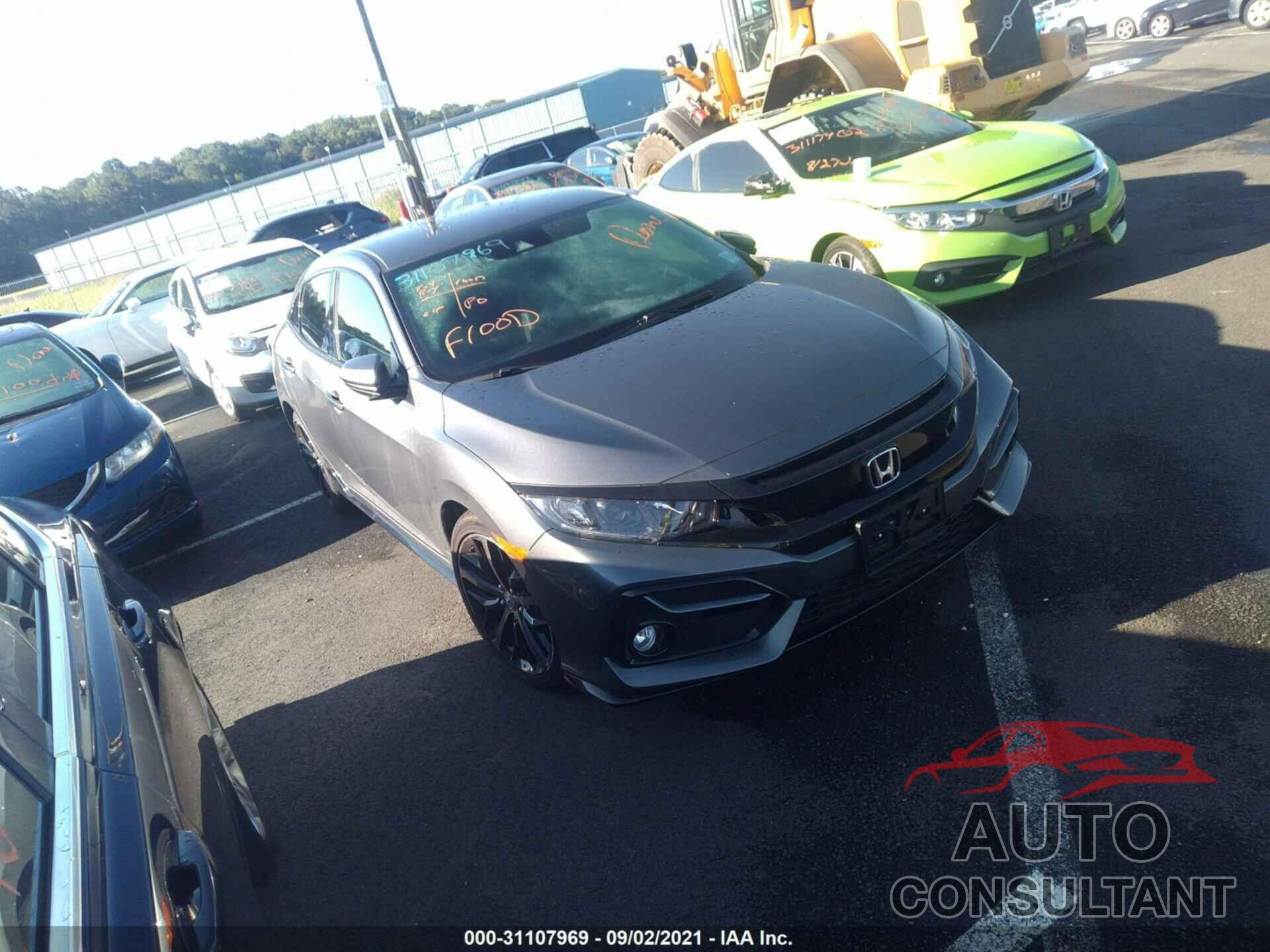 HONDA CIVIC HATCHBACK 2021 - SHHFK7H41MU403687
