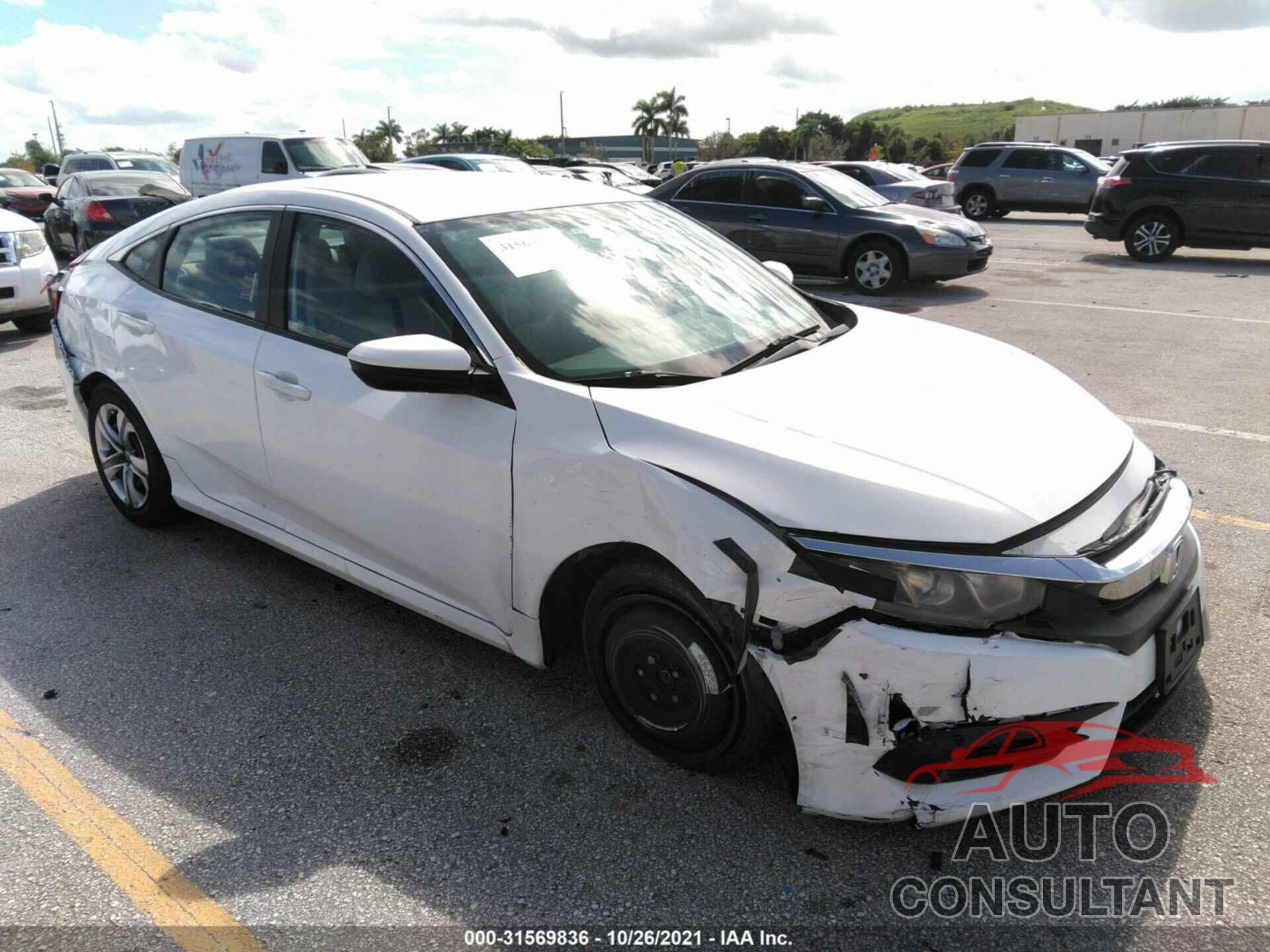 HONDA CIVIC SEDAN 2016 - 19XFC2F54GE006742