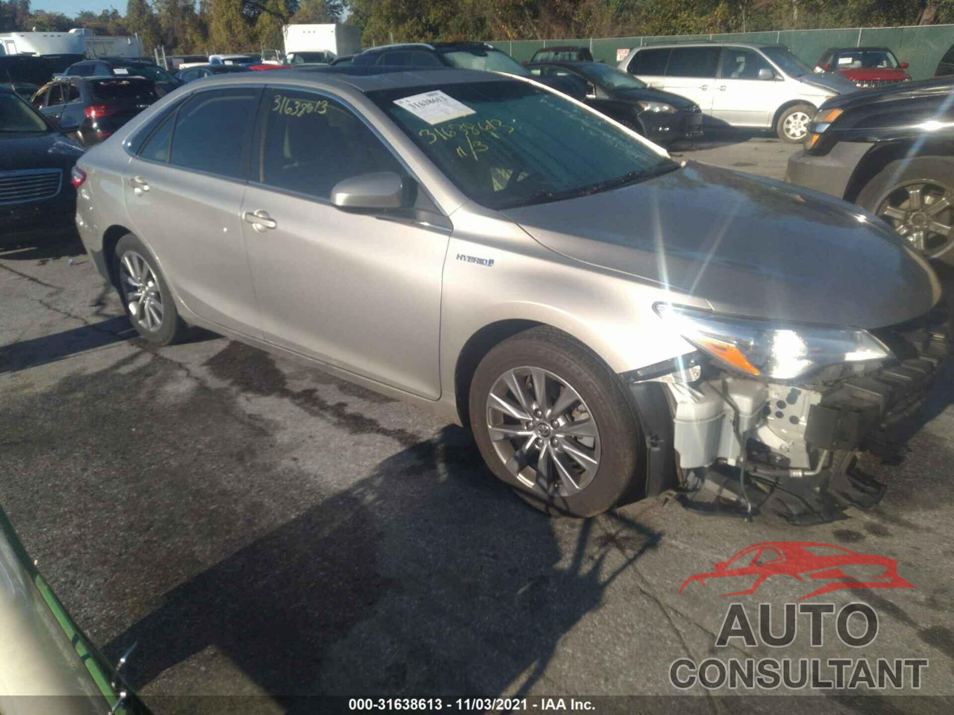 TOYOTA CAMRY 2017 - 4T1BD1FK3HU214203