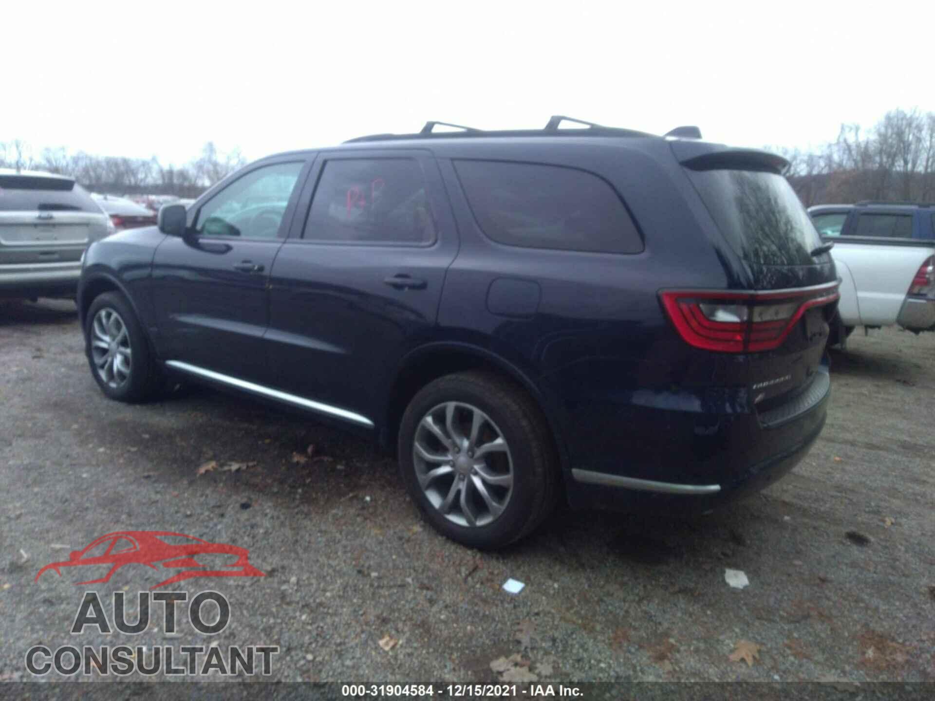 DODGE DURANGO 2018 - 1C4RDJAG5JC198376