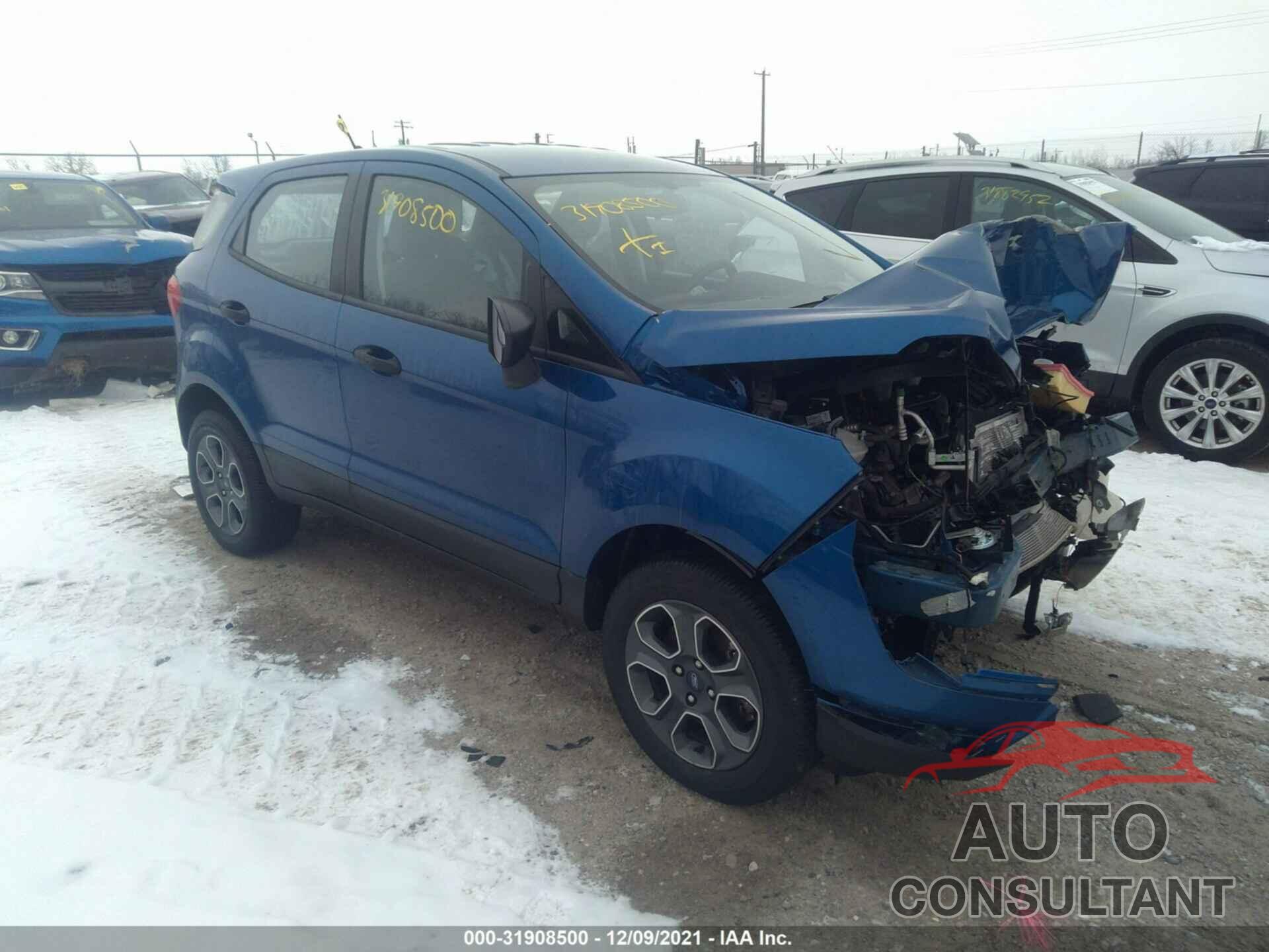 FORD ECOSPORT 2020 - MAJ6S3FL7LC353528