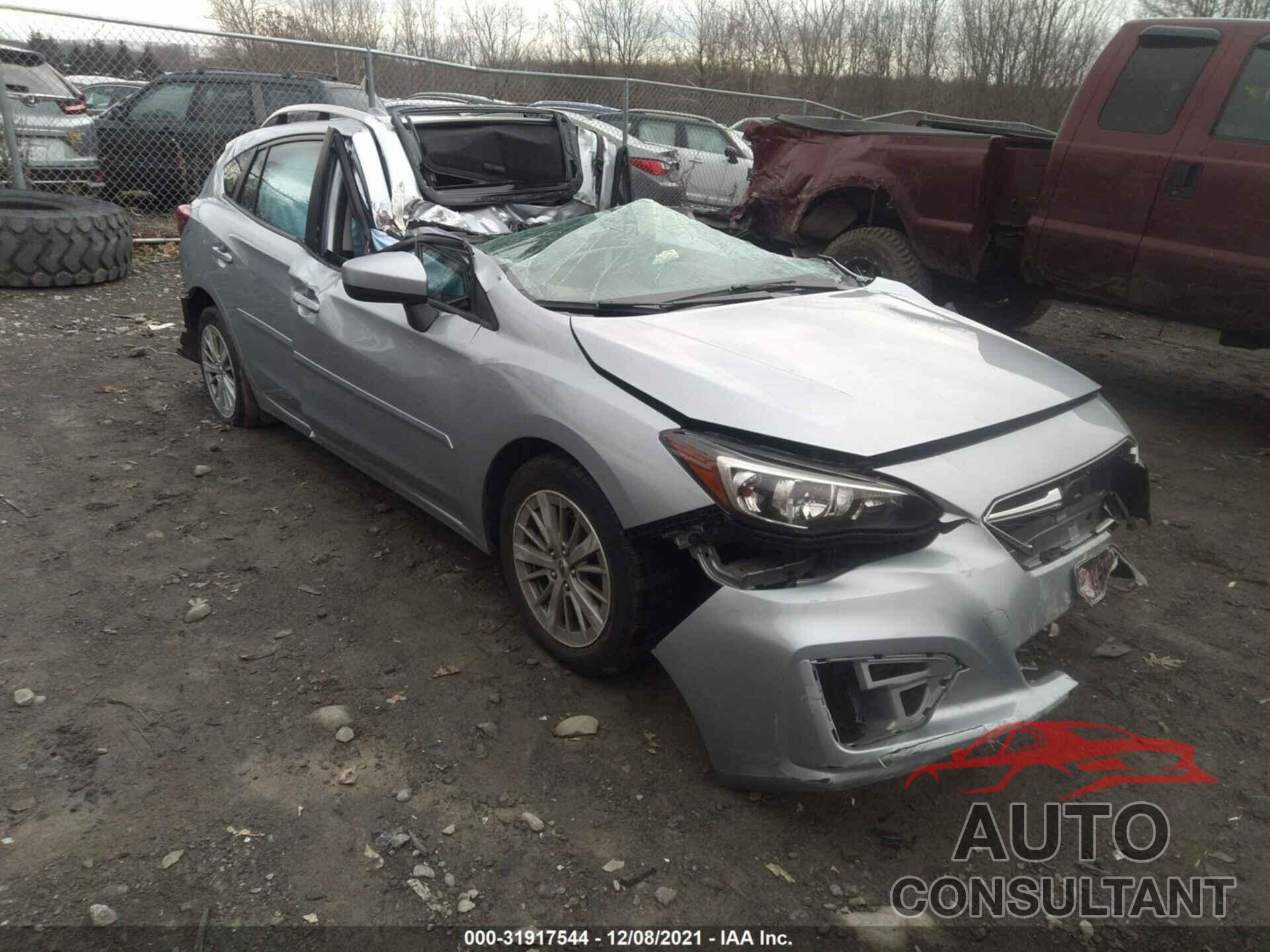 SUBARU IMPREZA 2018 - 4S3GTAB62J3716217