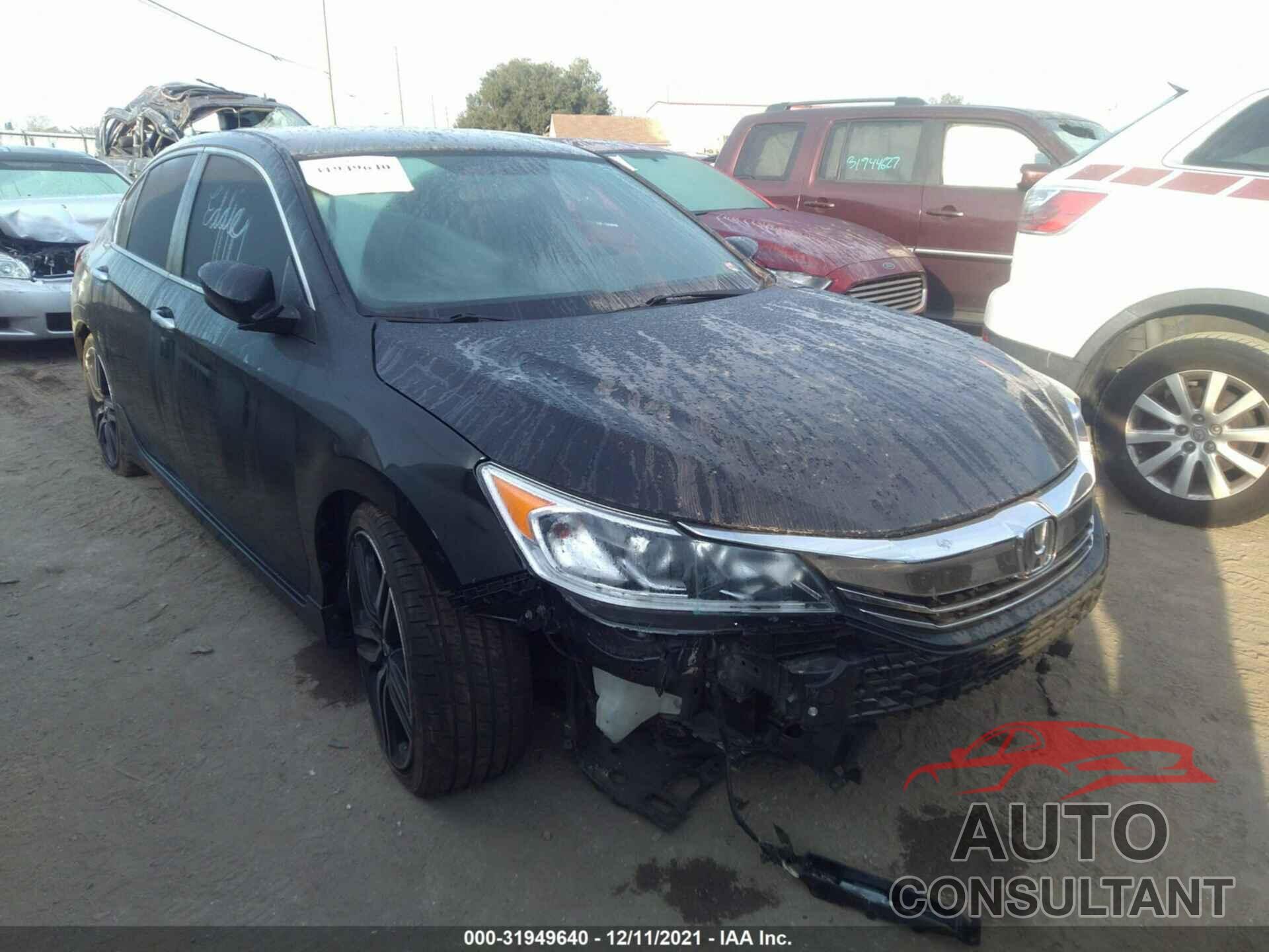 HONDA ACCORD SEDAN 2017 - 1HGCR2F5XHA303604