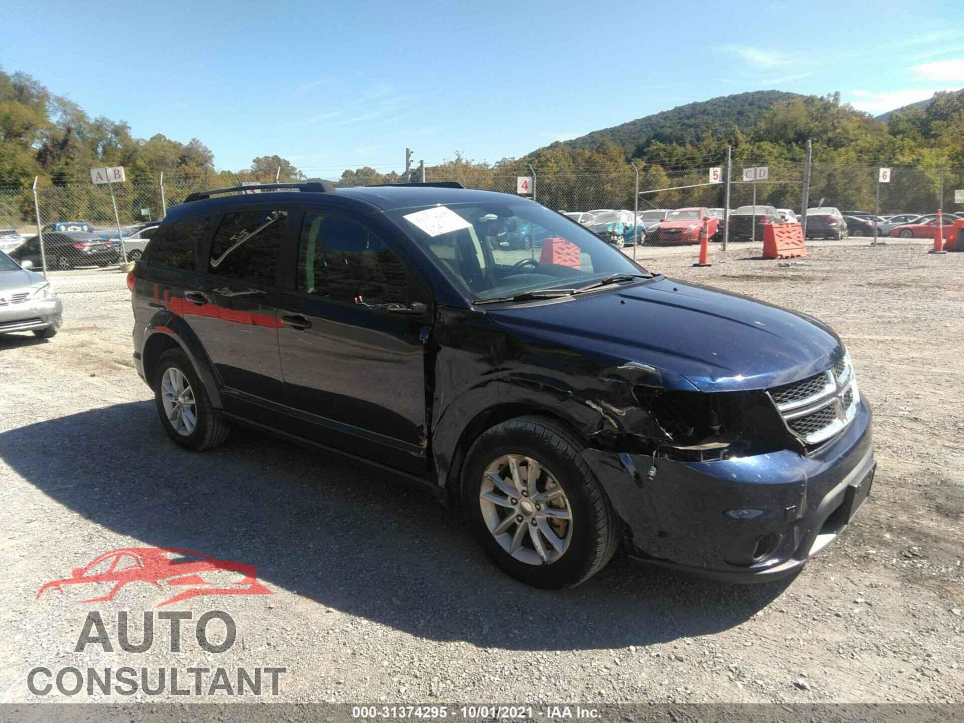 DODGE JOURNEY 2017 - 3C4PDCBG8HT677052