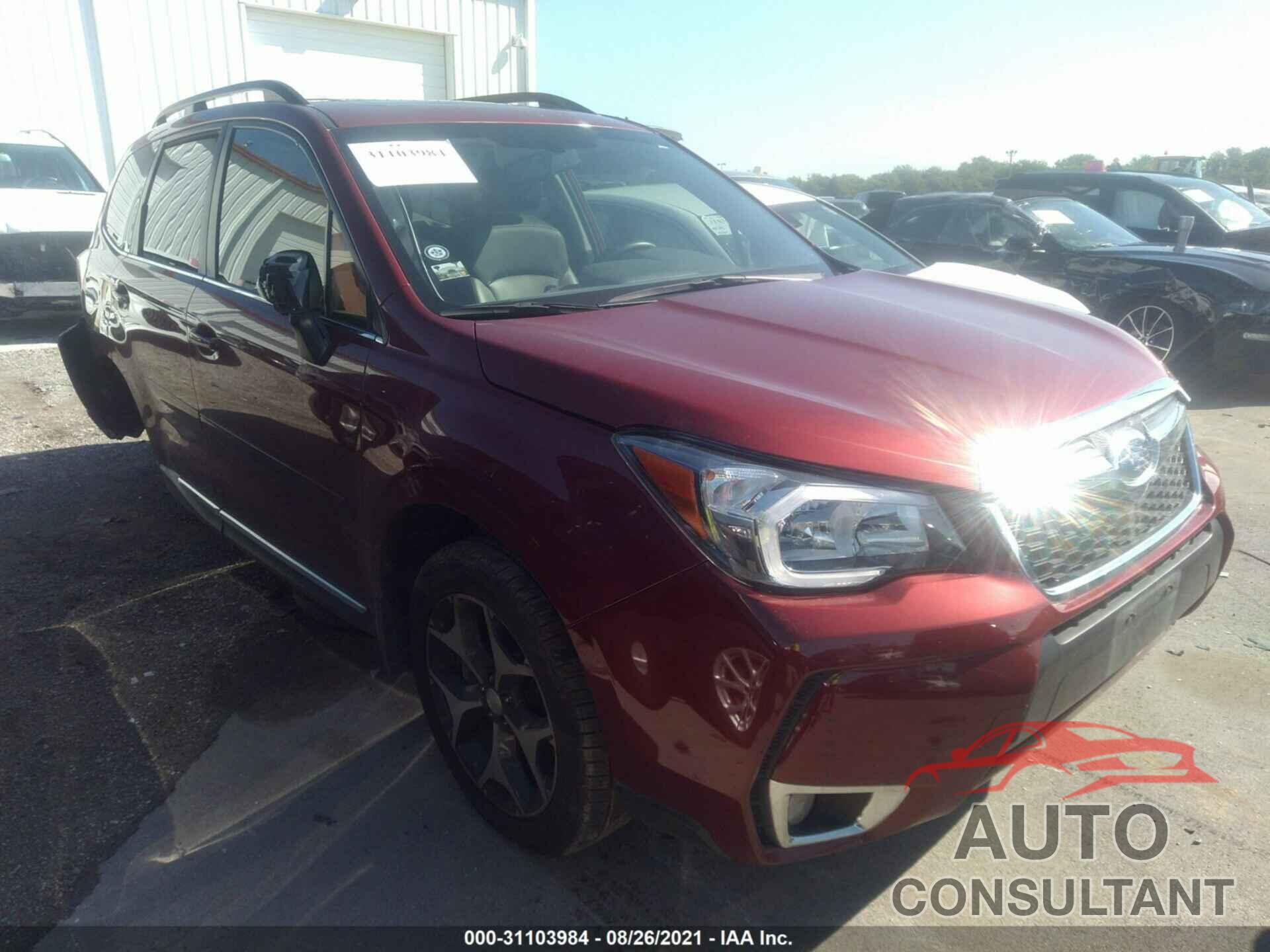 SUBARU FORESTER 2016 - JF2SJGVC3GH478962
