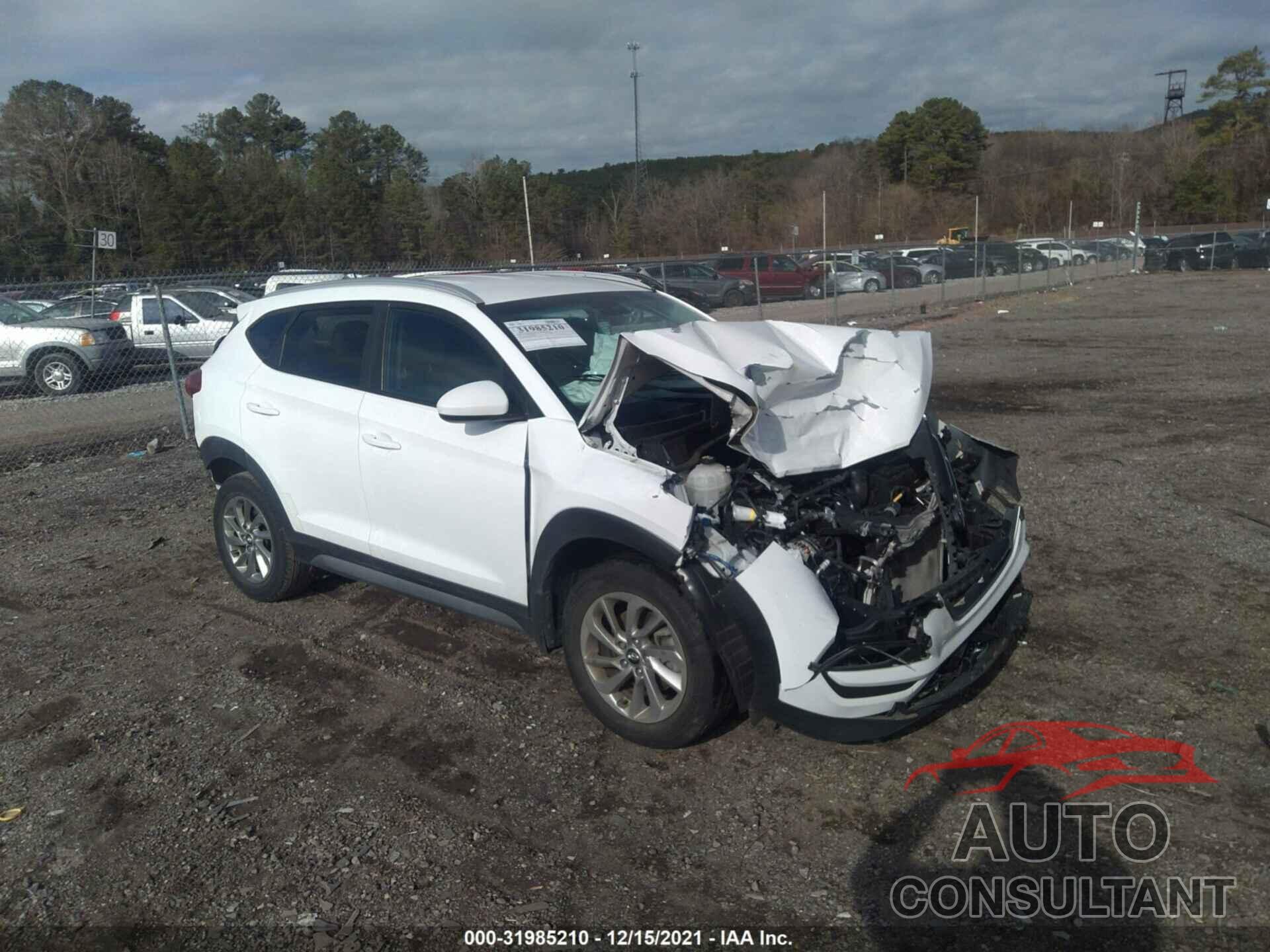 HYUNDAI TUCSON 2017 - KM8J33A49HU346885
