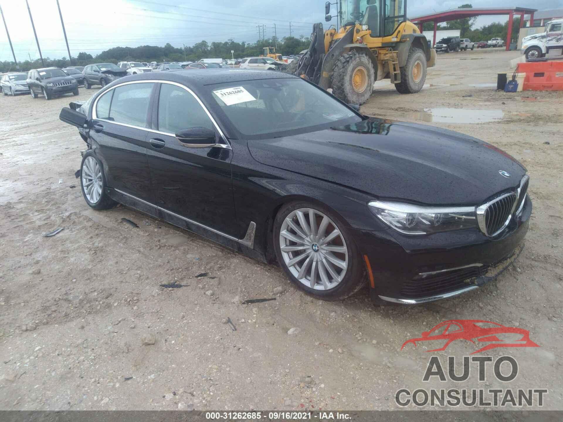 BMW 7 SERIES 2017 - WBA7E2C54HG739813