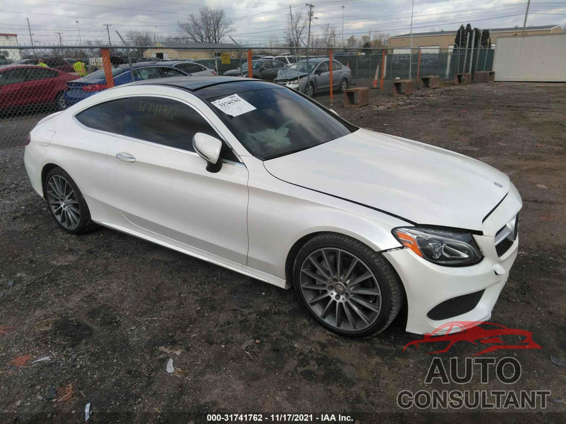 MERCEDES-BENZ C-CLASS 2017 - WDDWJ4JBXHF367131