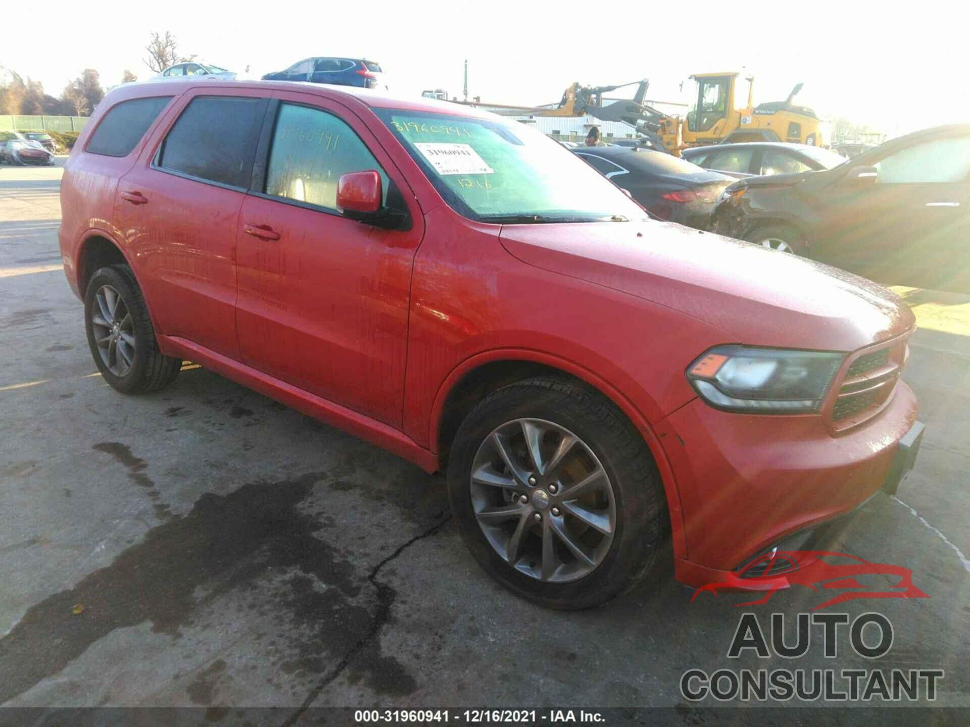 DODGE DURANGO 2017 - 1C4RDJDG8HC904942