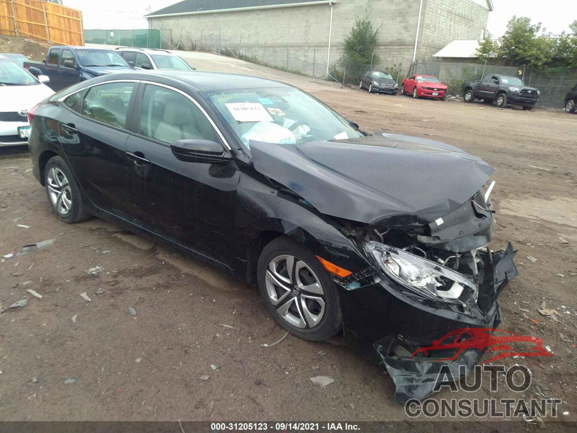 HONDA CIVIC SEDAN 2017 - 19XFC2F53HE021511