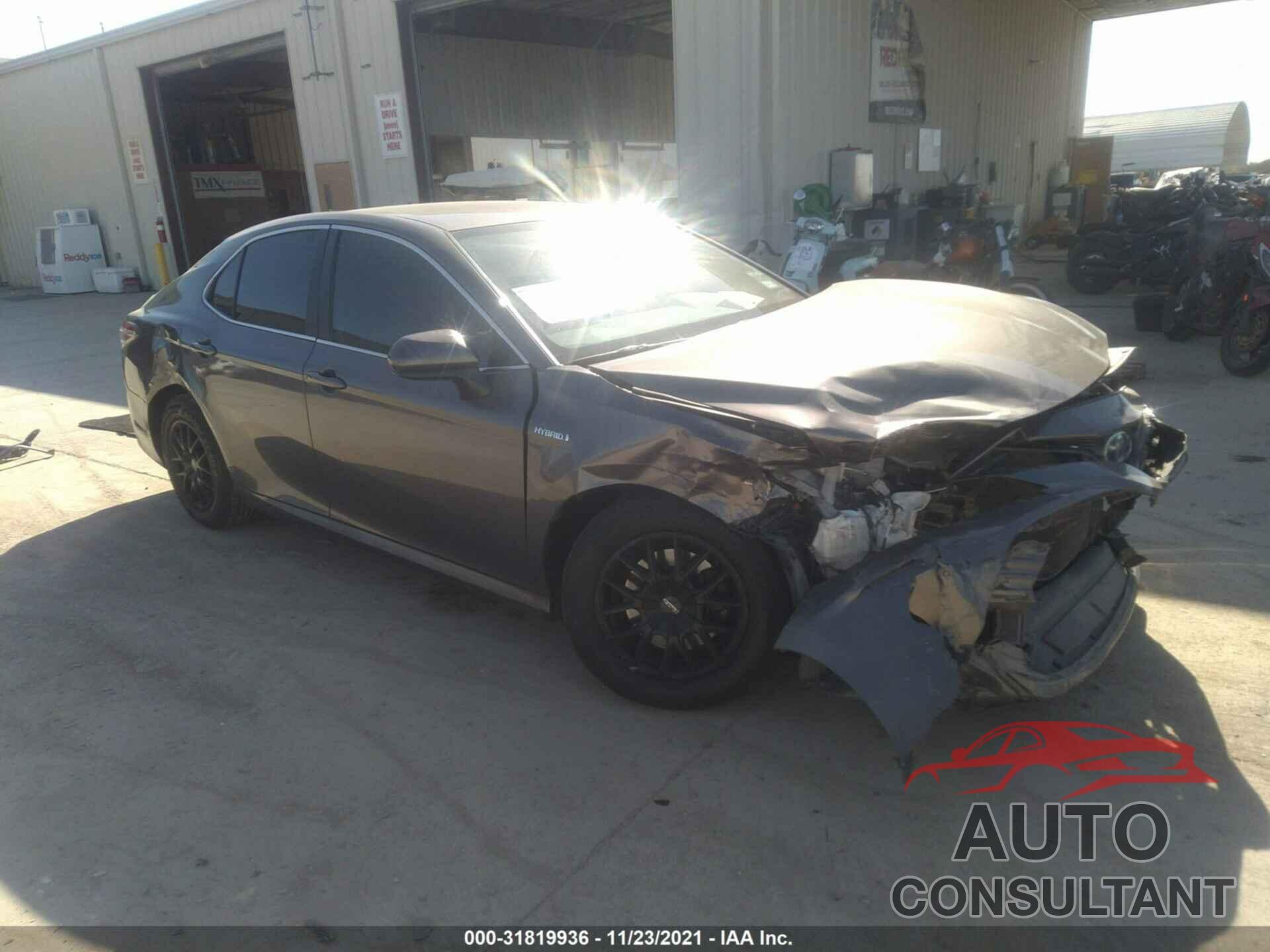 TOYOTA CAMRY 2019 - 4T1B31HK2KU007597