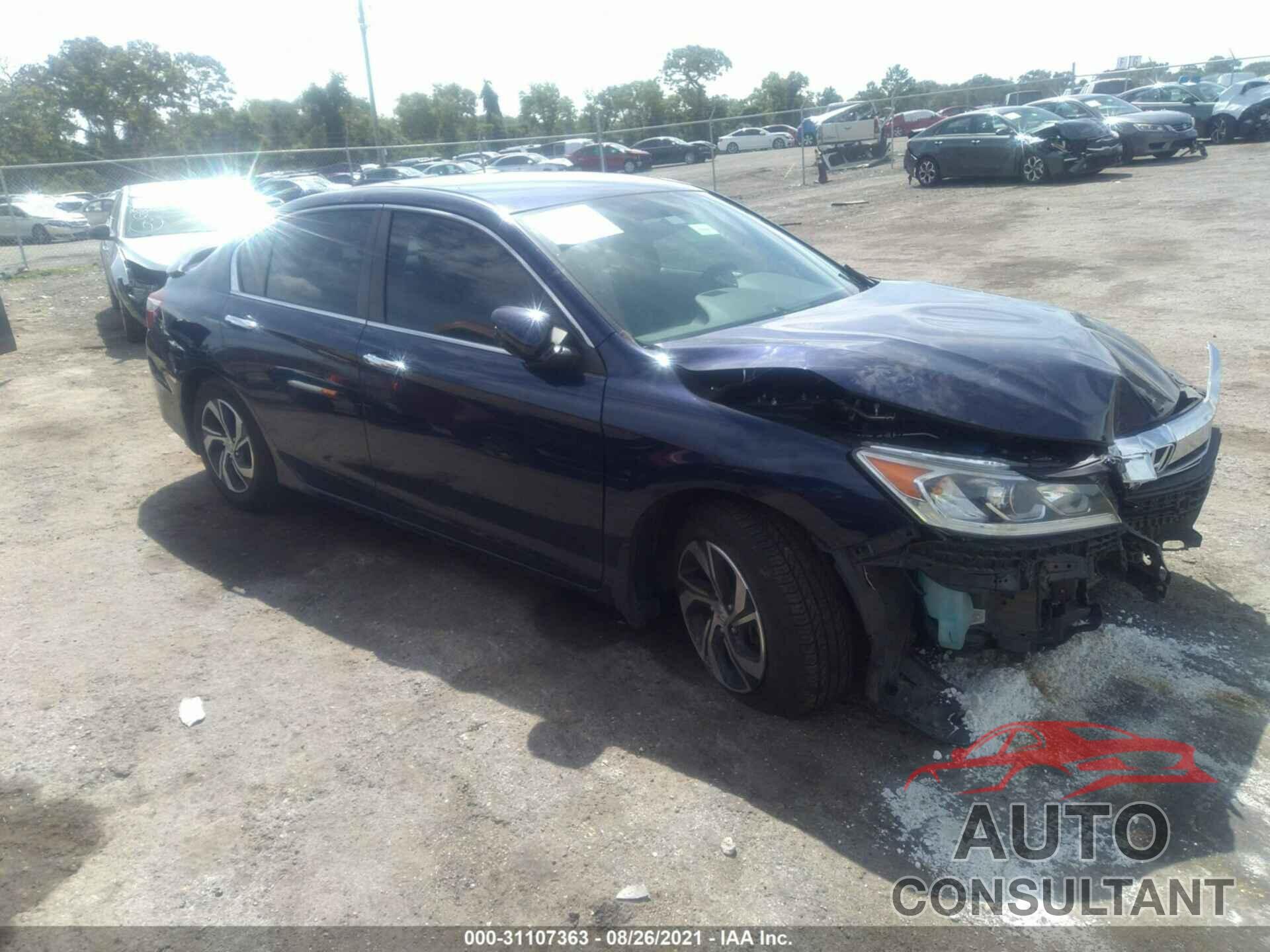 HONDA ACCORD SEDAN 2016 - 1HGCR2F31GA113266