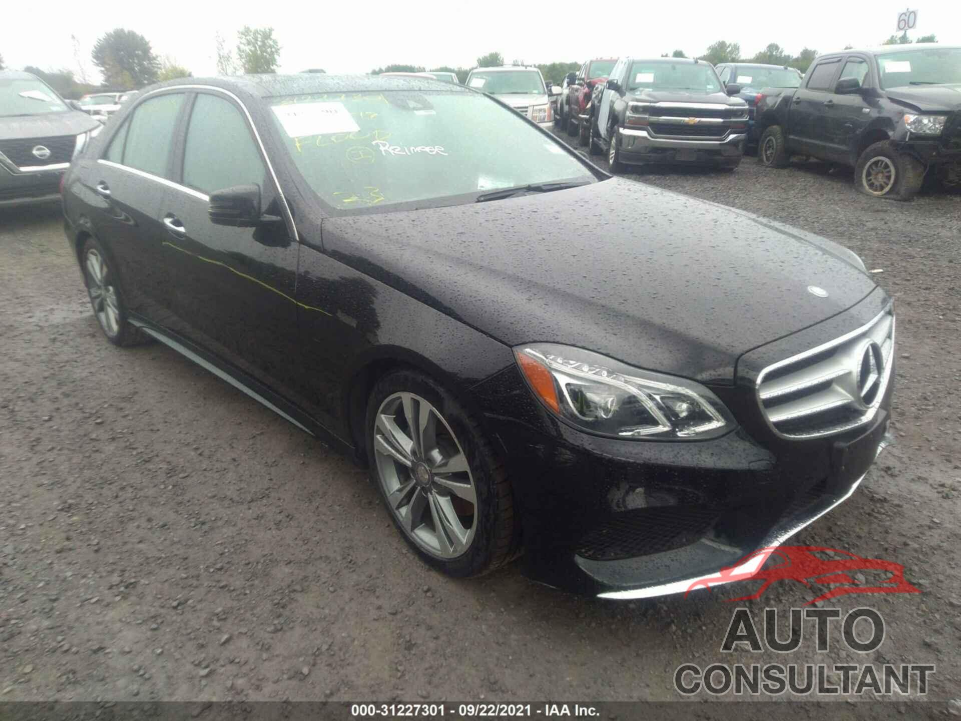 MERCEDES-BENZ E-CLASS 2016 - WDDHF8JBXGB262421