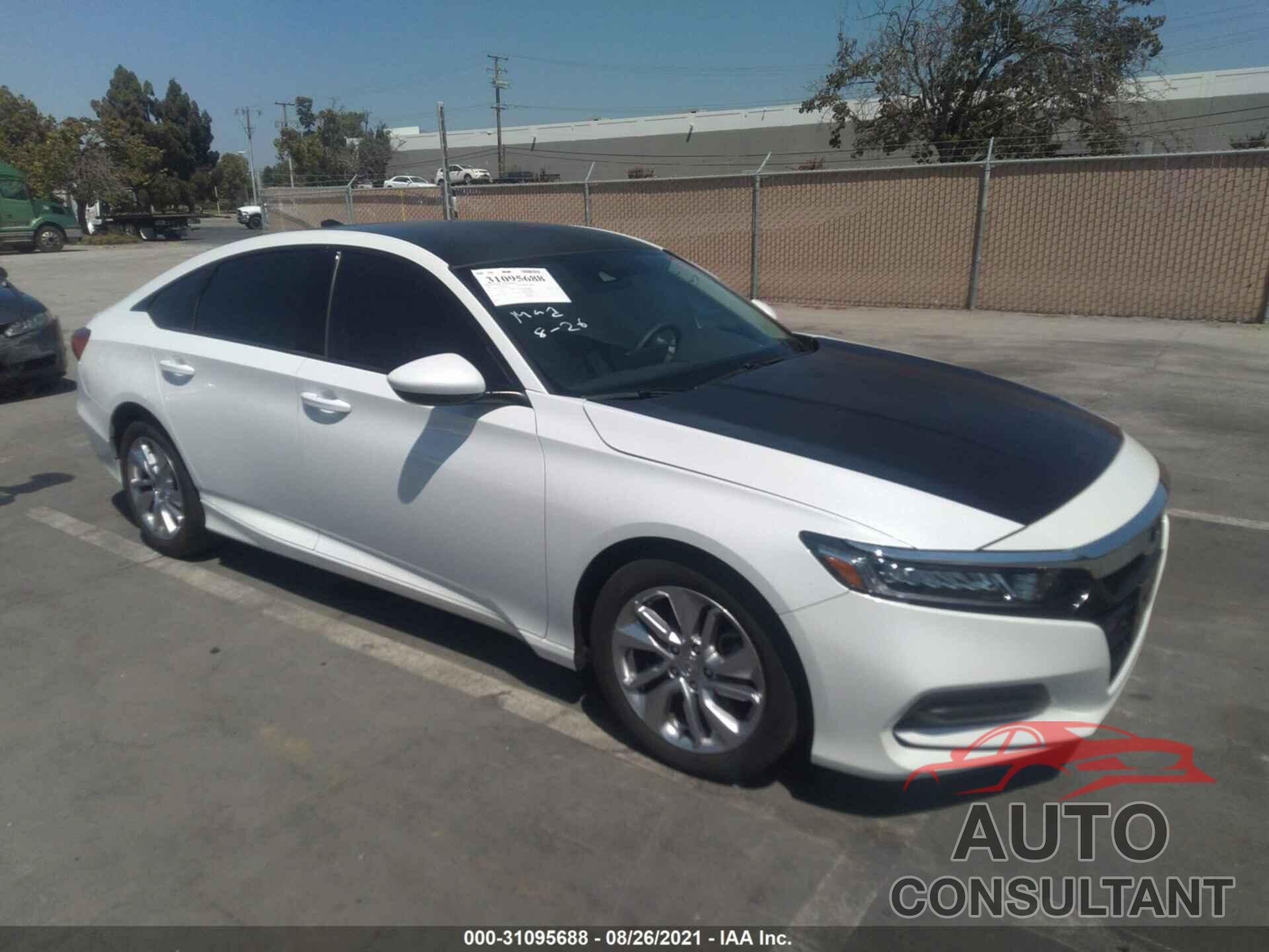 HONDA ACCORD SEDAN 2019 - 1HGCV1F10KA092584