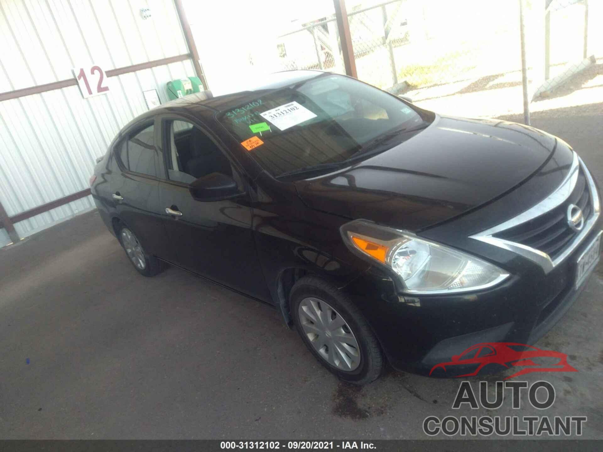 NISSAN VERSA 2016 - 3N1CN7AP9GL845402