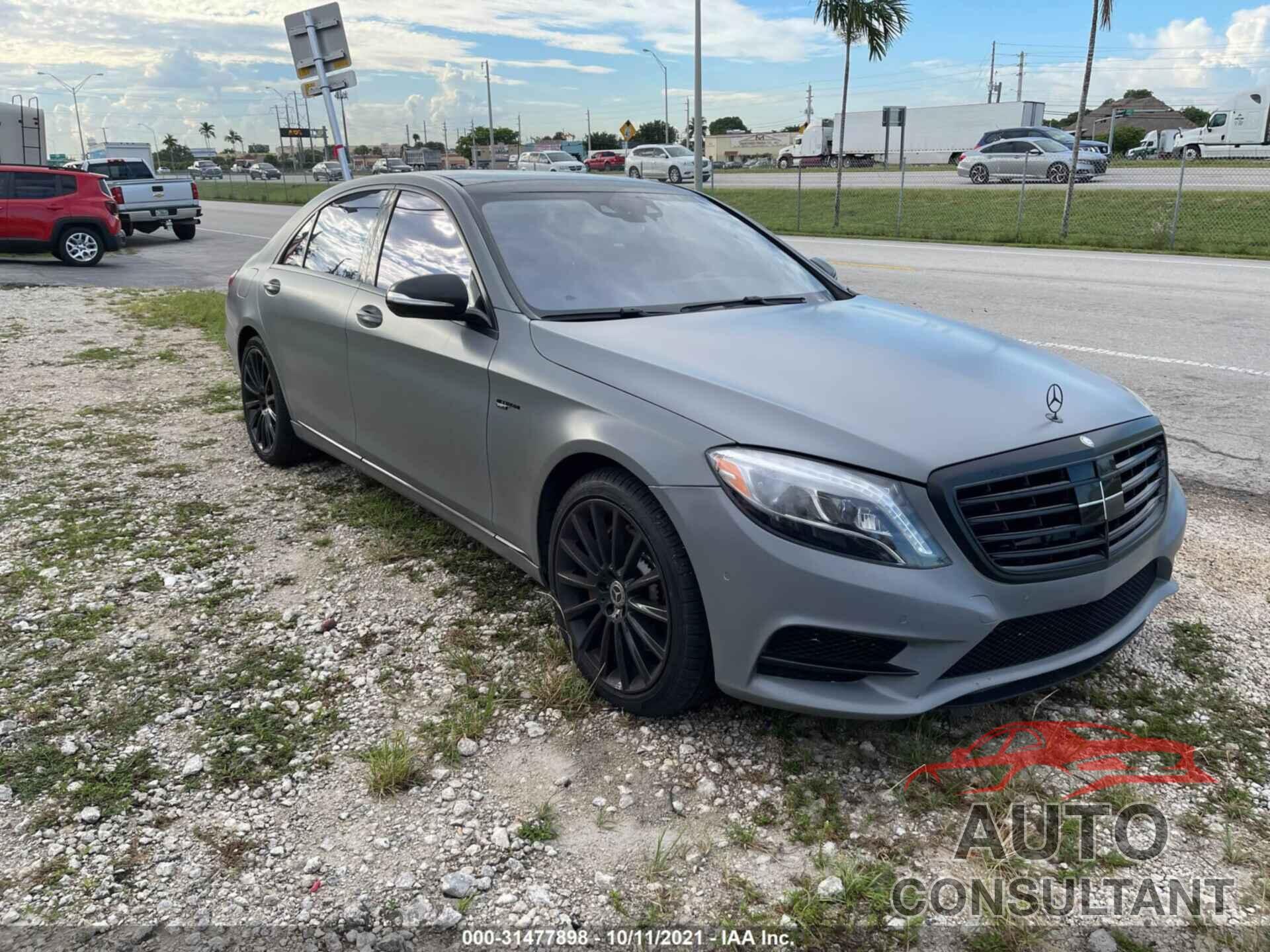 MERCEDES-BENZ S-CLASS 2016 - WDDUG8CB3GA214239
