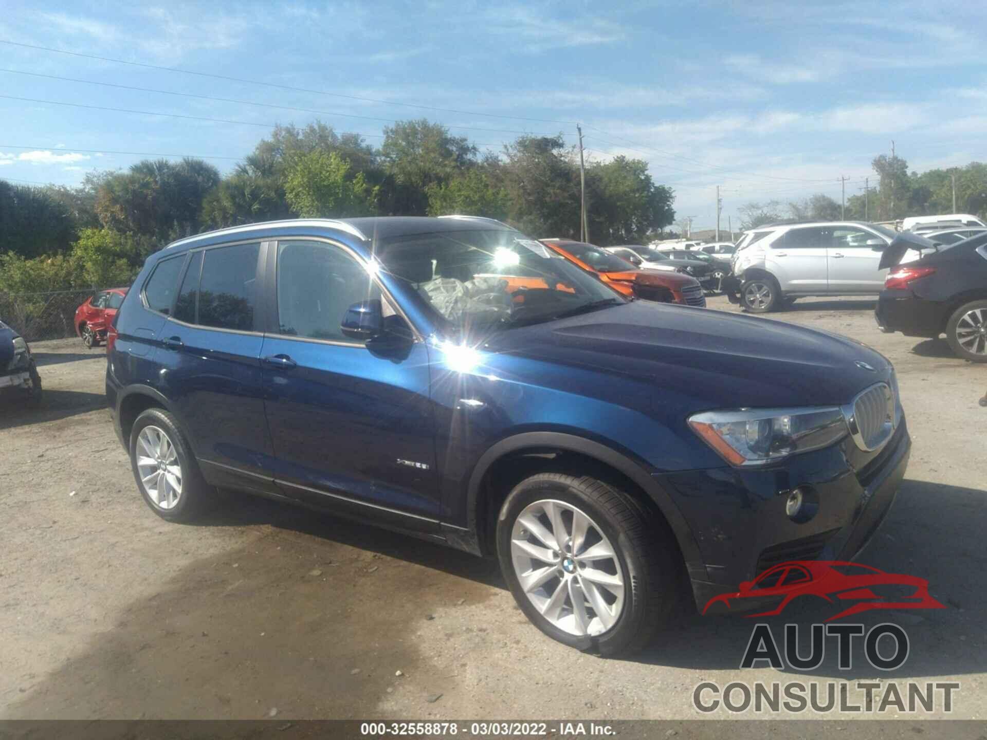 BMW X3 2017 - 5UXWX9C55H0T09040