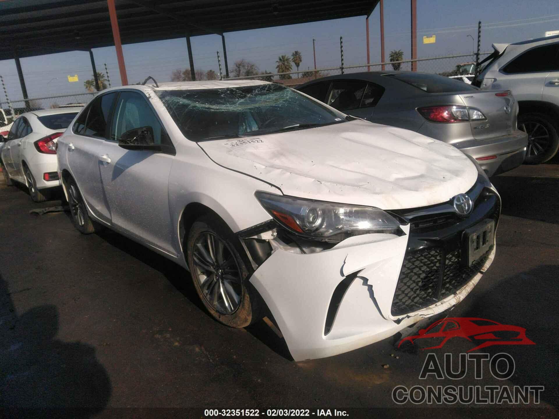 TOYOTA CAMRY 2017 - 4T1BF1FK6HU444392